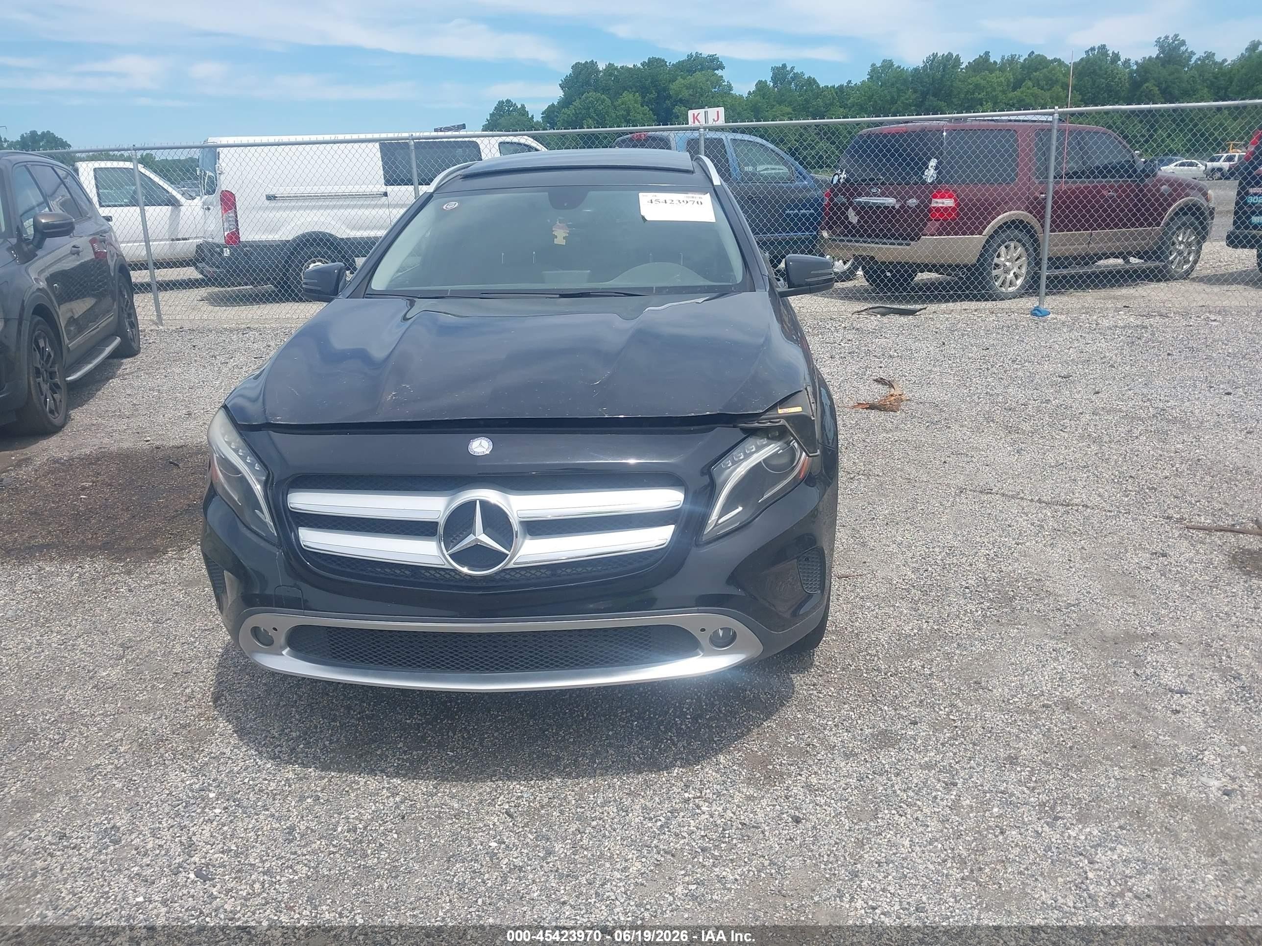 2015 Mercedes-benz Gla 250 4matic Black vin: WDCTG4GBXFJ059299