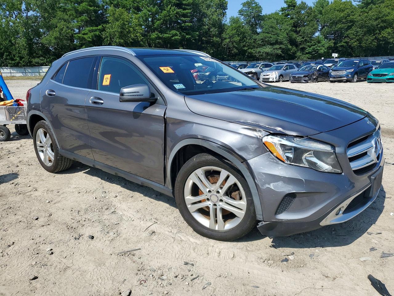 2015 Mercedes-benz Gla 250 4matic Gray vin: WDCTG4GBXFJ069024