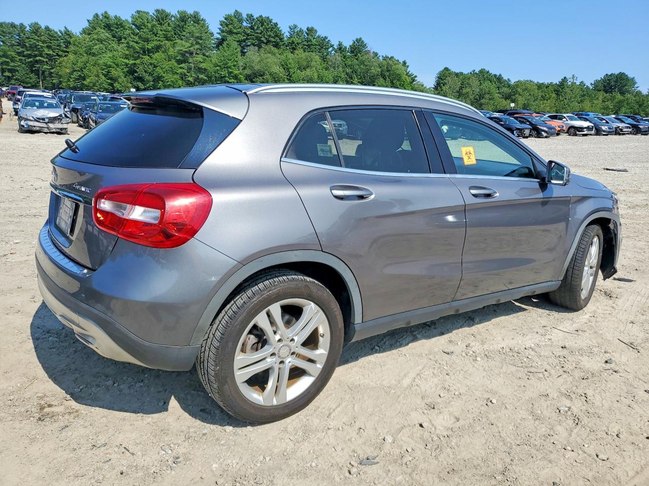 2015 Mercedes-benz Gla 250 4matic Gray vin: WDCTG4GBXFJ069024