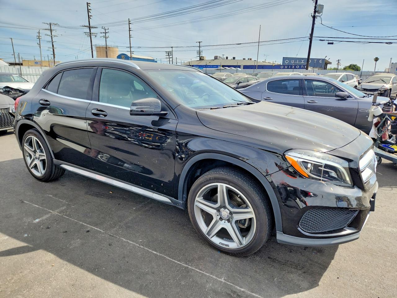 2015 Mercedes-benz Gla 250 4matic Black vin: WDCTG4GBXFJ075499