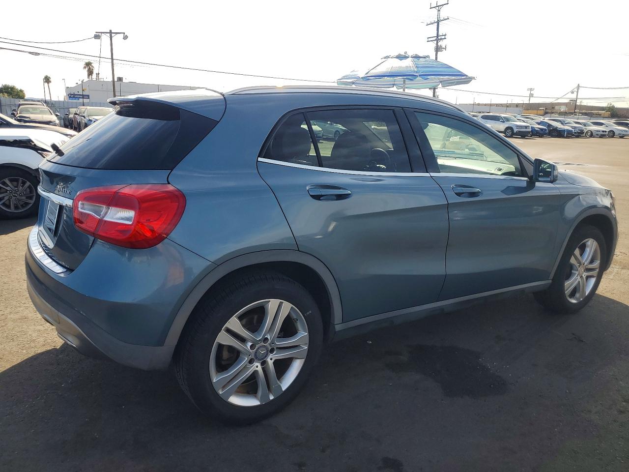 2015 Mercedes-benz Gla 250 4matic Синий vin: WDCTG4GBXFJ079911