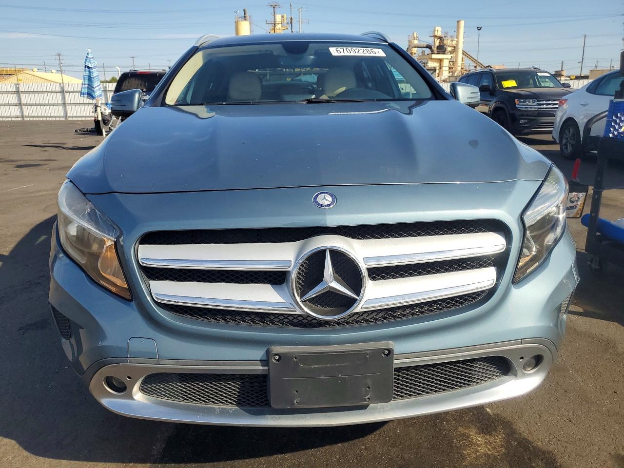 2015 Mercedes-benz Gla 250 4matic Синий vin: WDCTG4GBXFJ079911