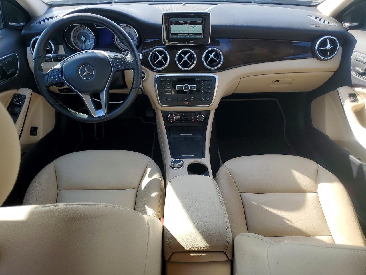 2015 Mercedes-benz Gla 250 4matic Синий vin: WDCTG4GBXFJ079911