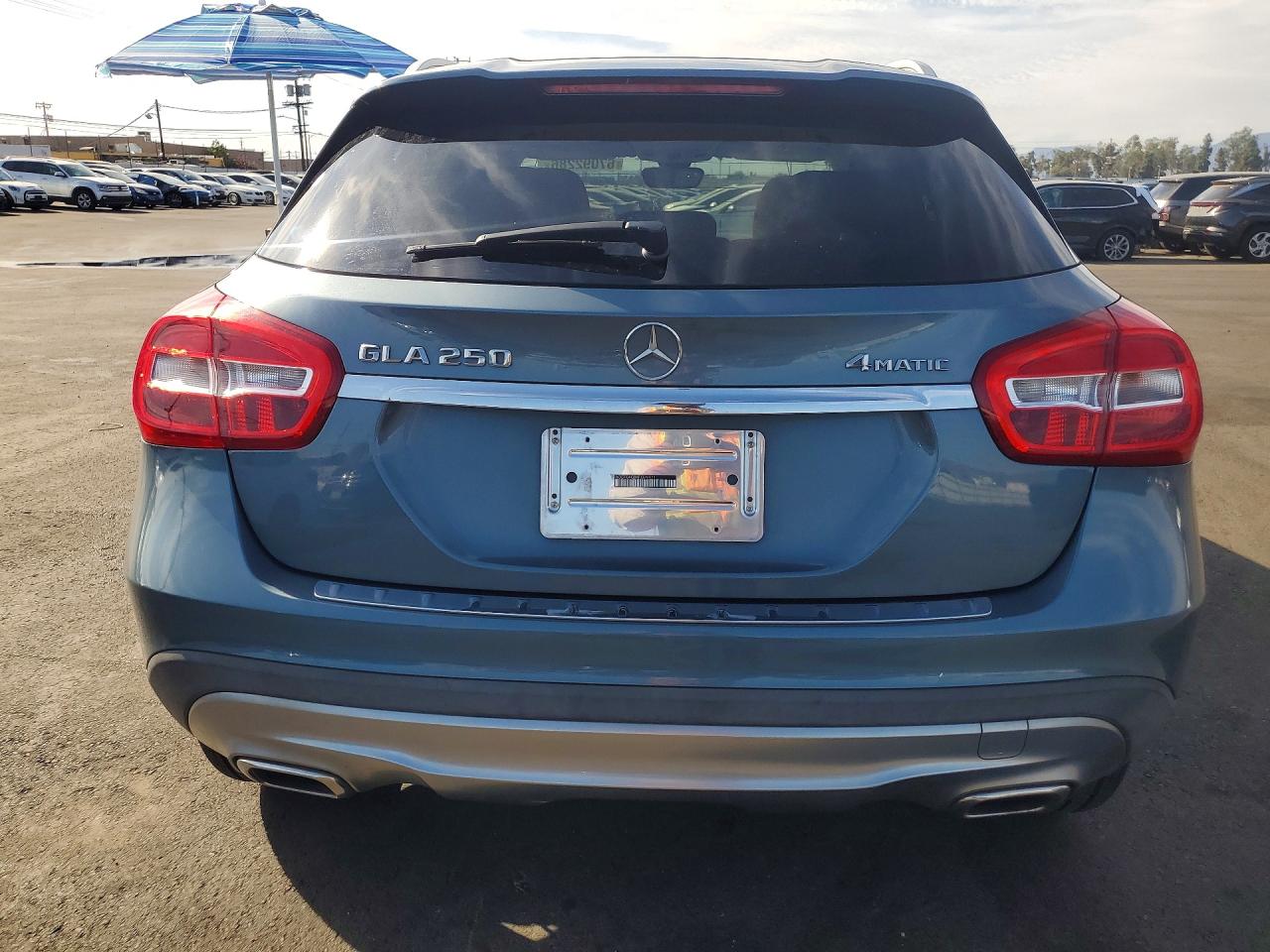 2015 Mercedes-benz Gla 250 4matic Blue vin: WDCTG4GBXFJ079911