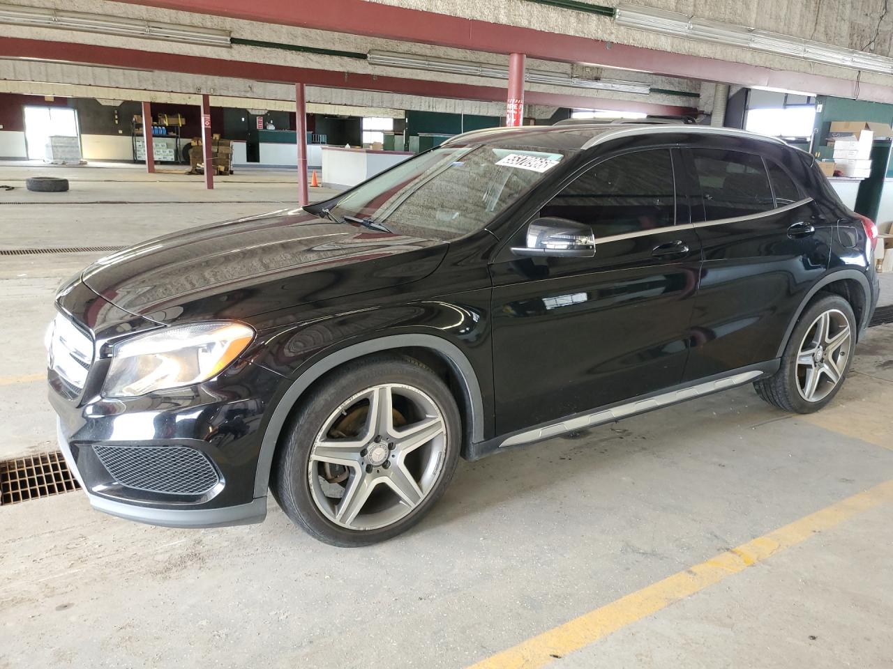 2015 Mercedes-benz Gla 250 4matic Black vin: WDCTG4GBXFJ109084 Damage: Left Front Fender, Dent(S) W/No Paint Dmg, < 1/8 Inch