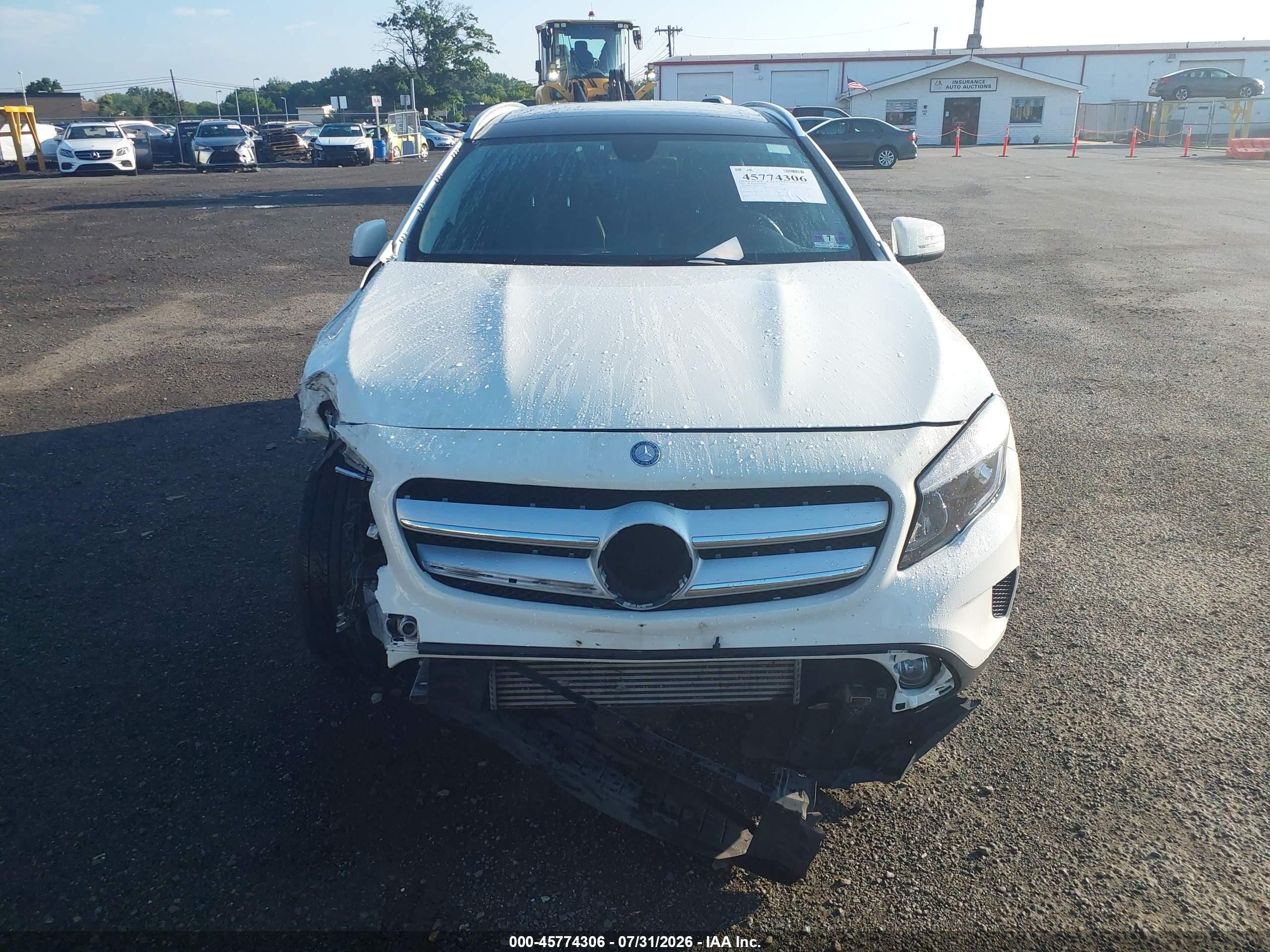 2015 Mercedes-benz Gla 250 4matic White vin: WDCTG4GBXFJ152226