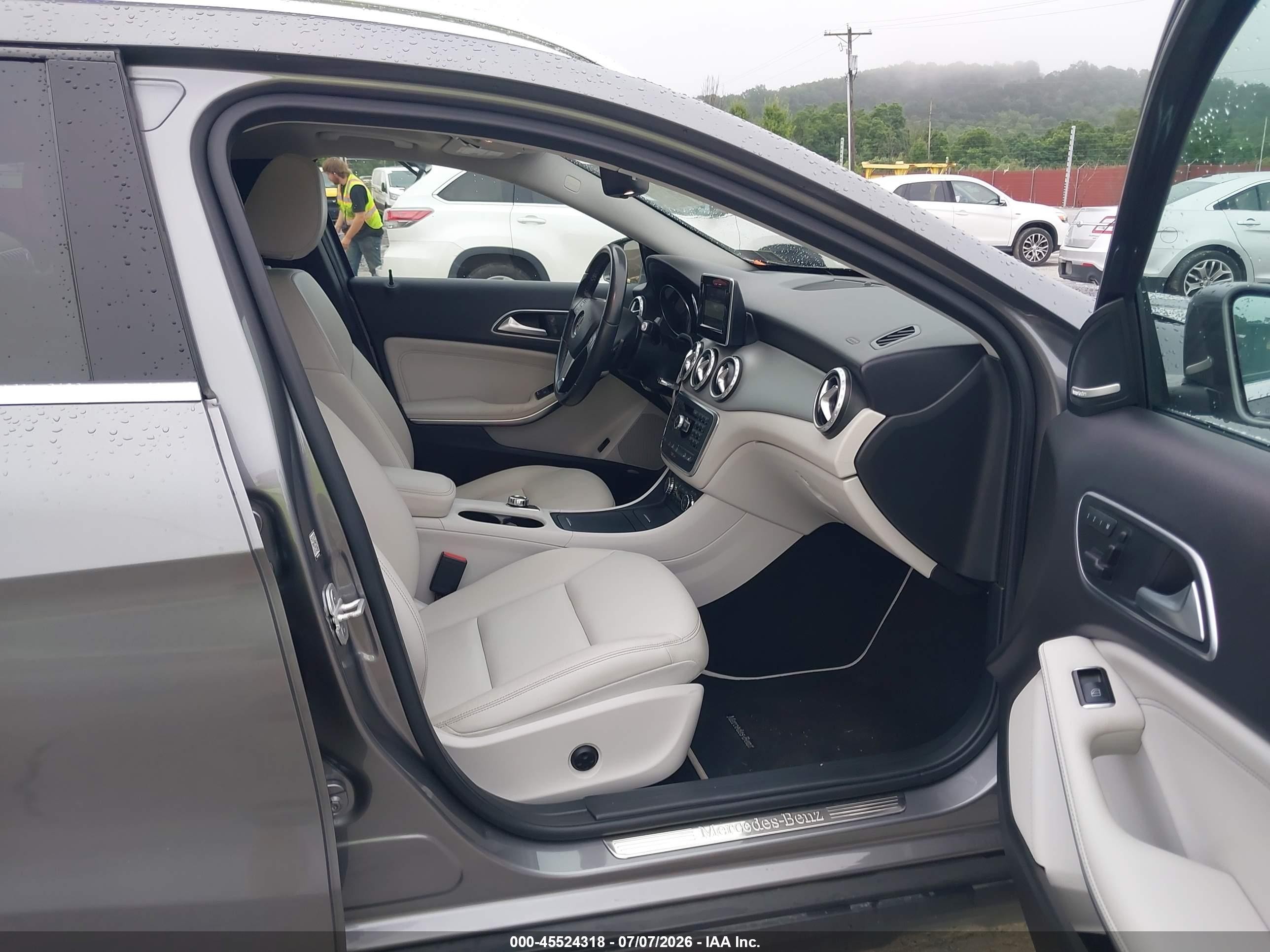 2015 Mercedes-benz Gla 250 4matic Gray vin: WDCTG4GBXFJ179488