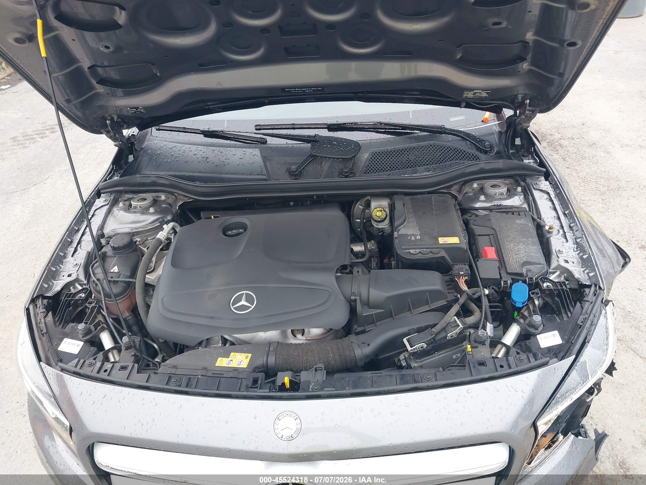 2015 Mercedes-benz Gla 250 4matic Gray vin: WDCTG4GBXFJ179488