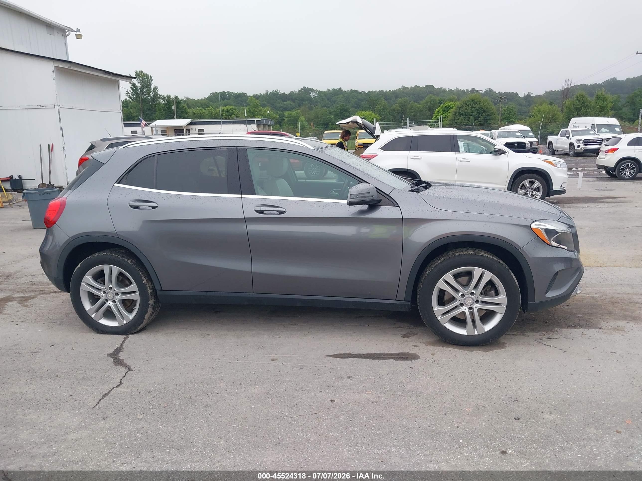 2015 Mercedes-benz Gla 250 4matic Gray vin: WDCTG4GBXFJ179488