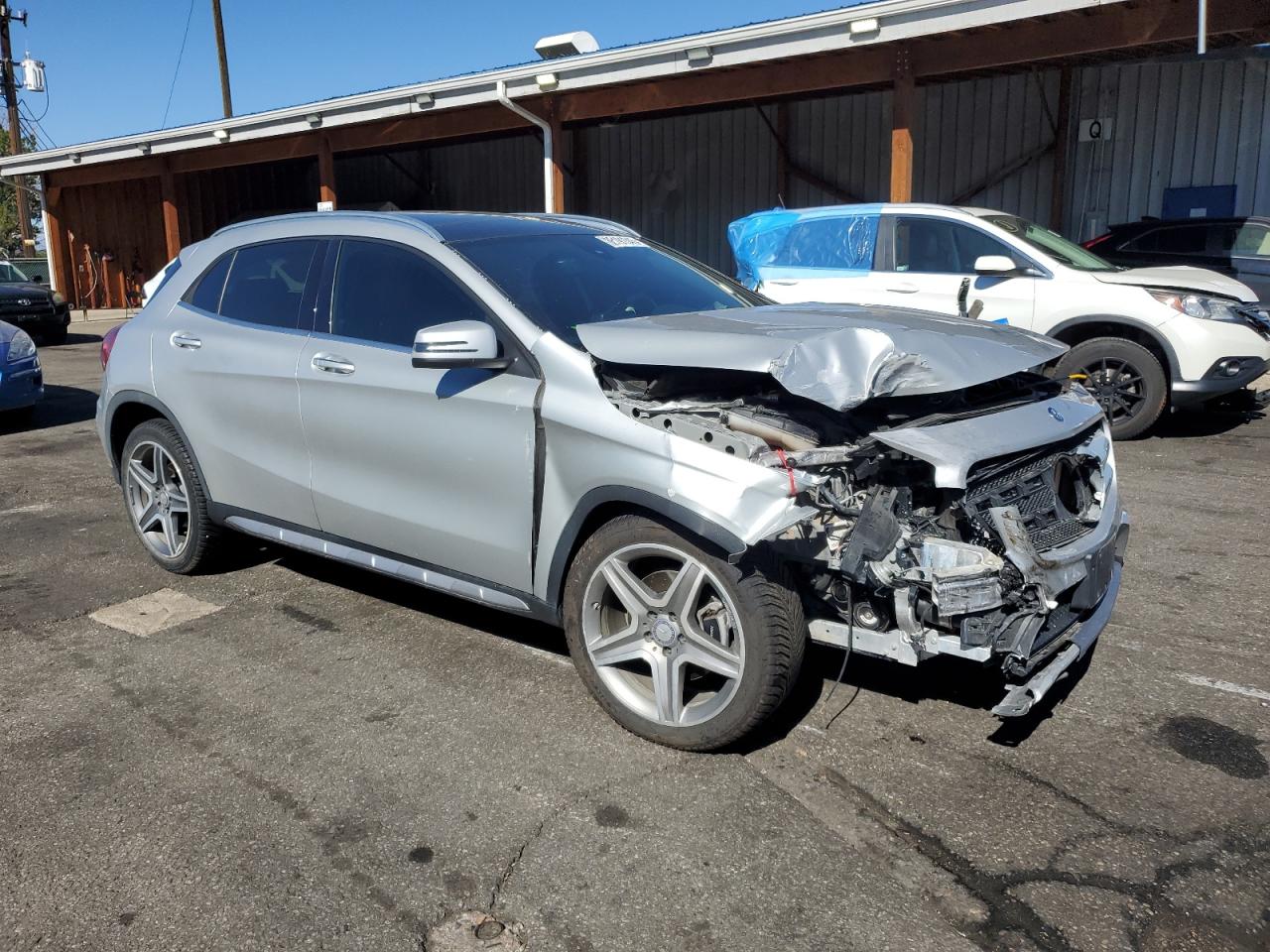 2017 Mercedes-benz Gla 250 4matic Серебряный vin: WDCTG4GBXHJ352316