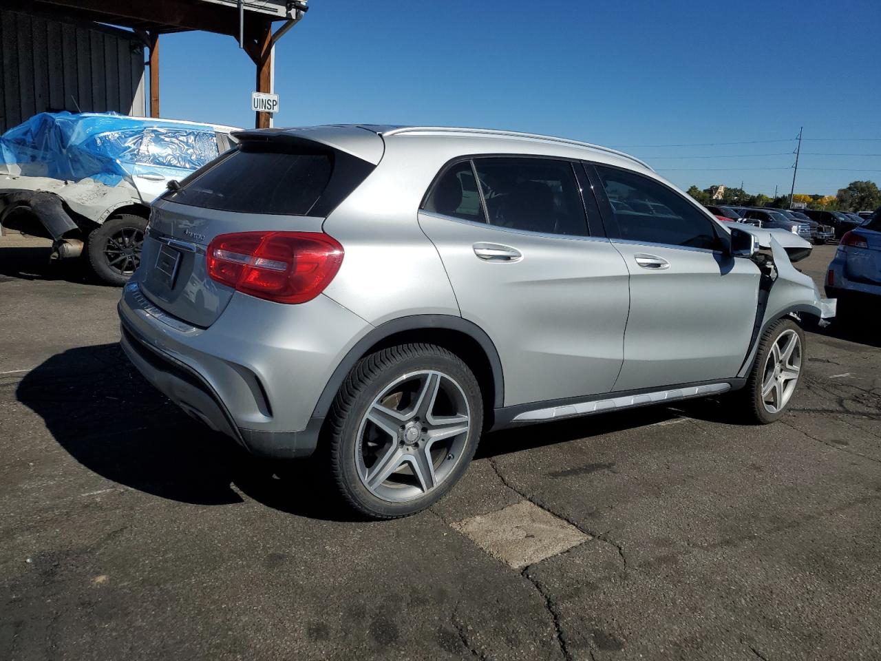2017 Mercedes-benz Gla 250 4matic Серебряный vin: WDCTG4GBXHJ352316
