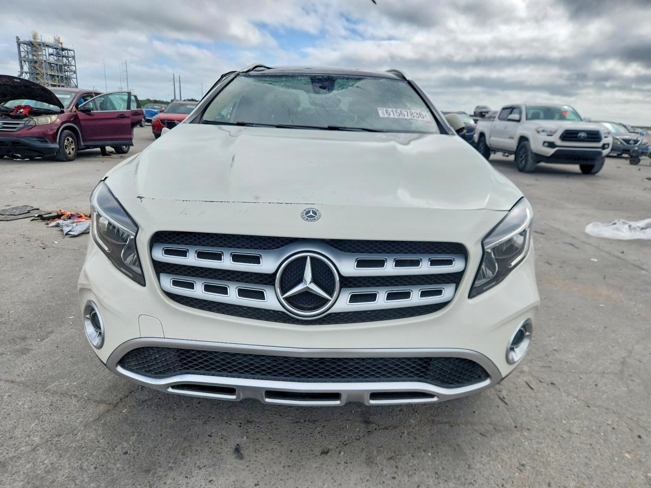 2018 Mercedes-benz Gla 250 4matic White vin: WDCTG4GBXJJ383801