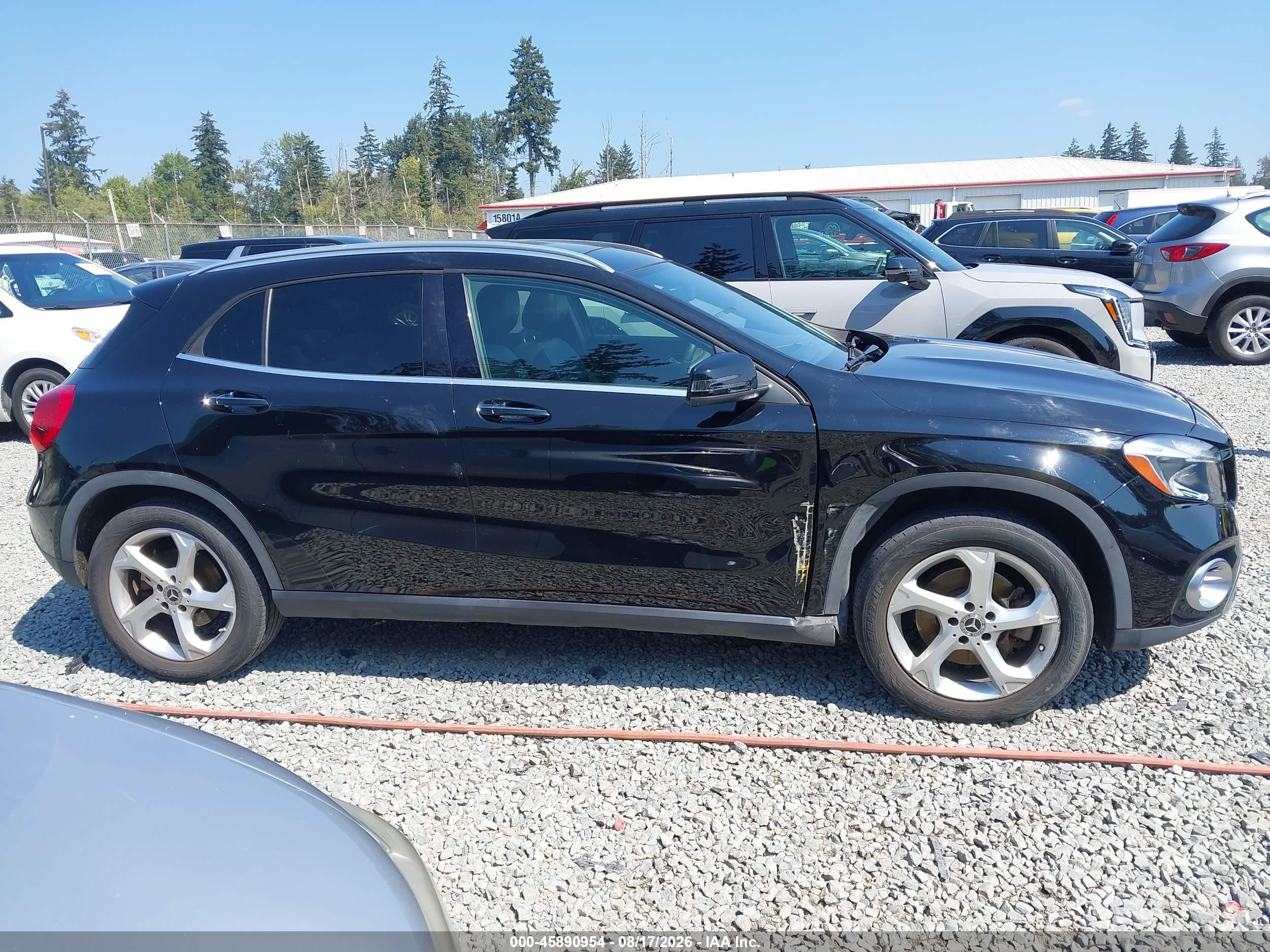 2020 Mercedes-benz Gla 250 4matic Black vin: WDCTG4GBXLU025793