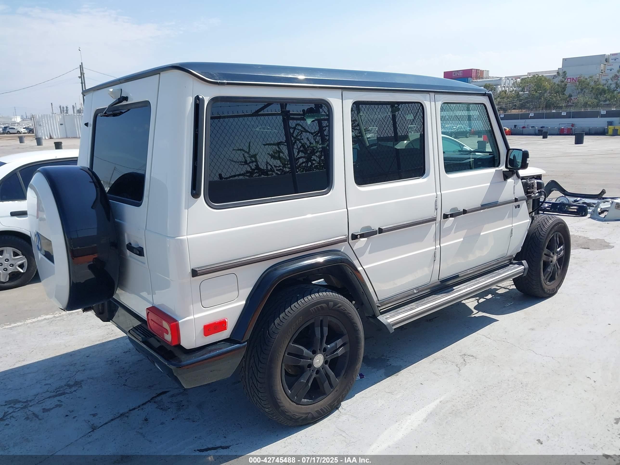 2010 Mercedes-benz G 550 4matic White vin: WDCYC3HF1AX184954