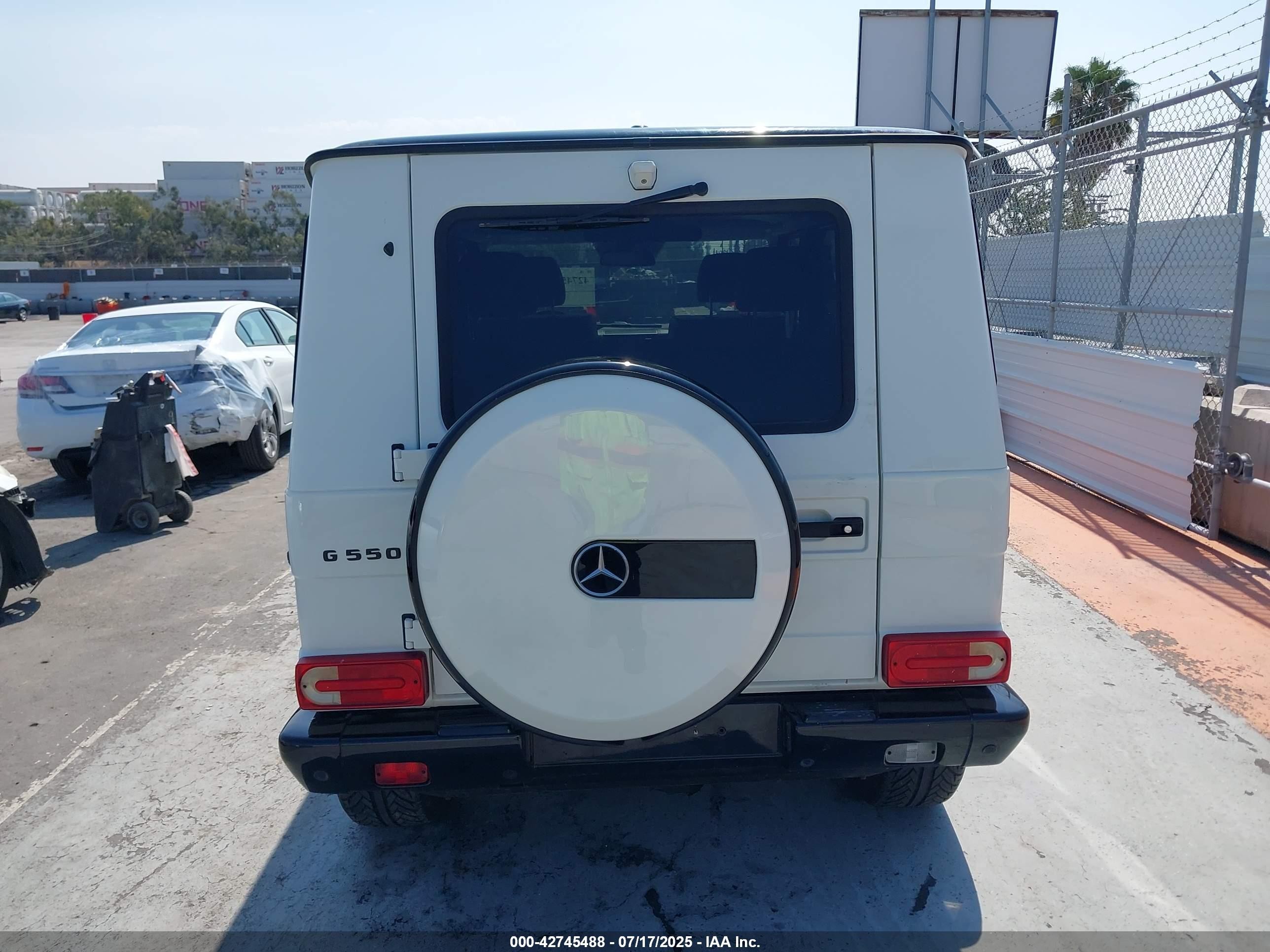 2010 Mercedes-benz G 550 4matic White vin: WDCYC3HF1AX184954