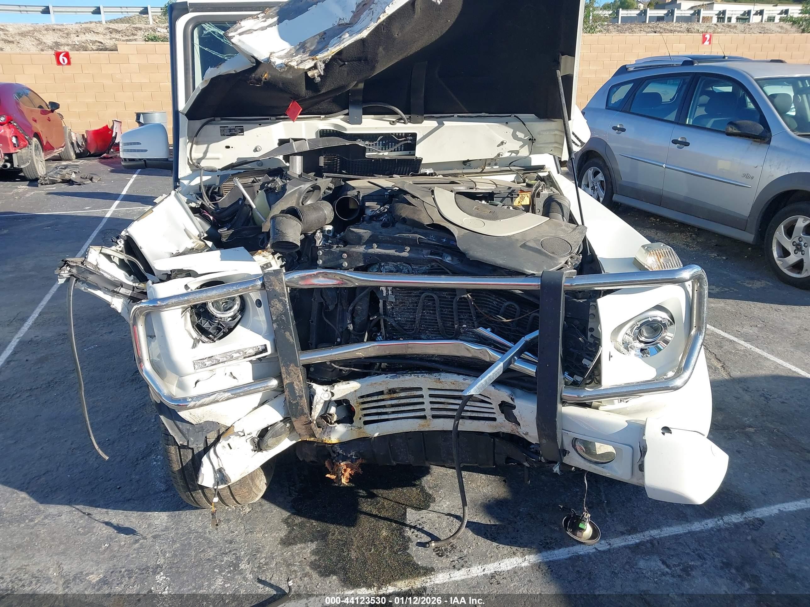 2013 Mercedes-benz G 550 4matic White vin: WDCYC3HF1DX201630