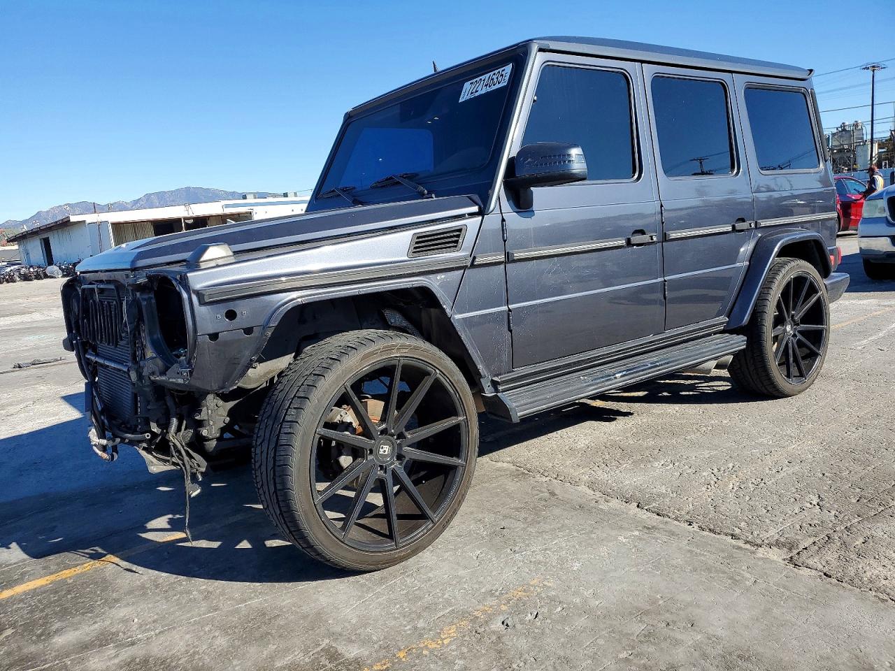 2013 Mercedes-benz G 550 Серый vin: WDCYC3HF1DX204642