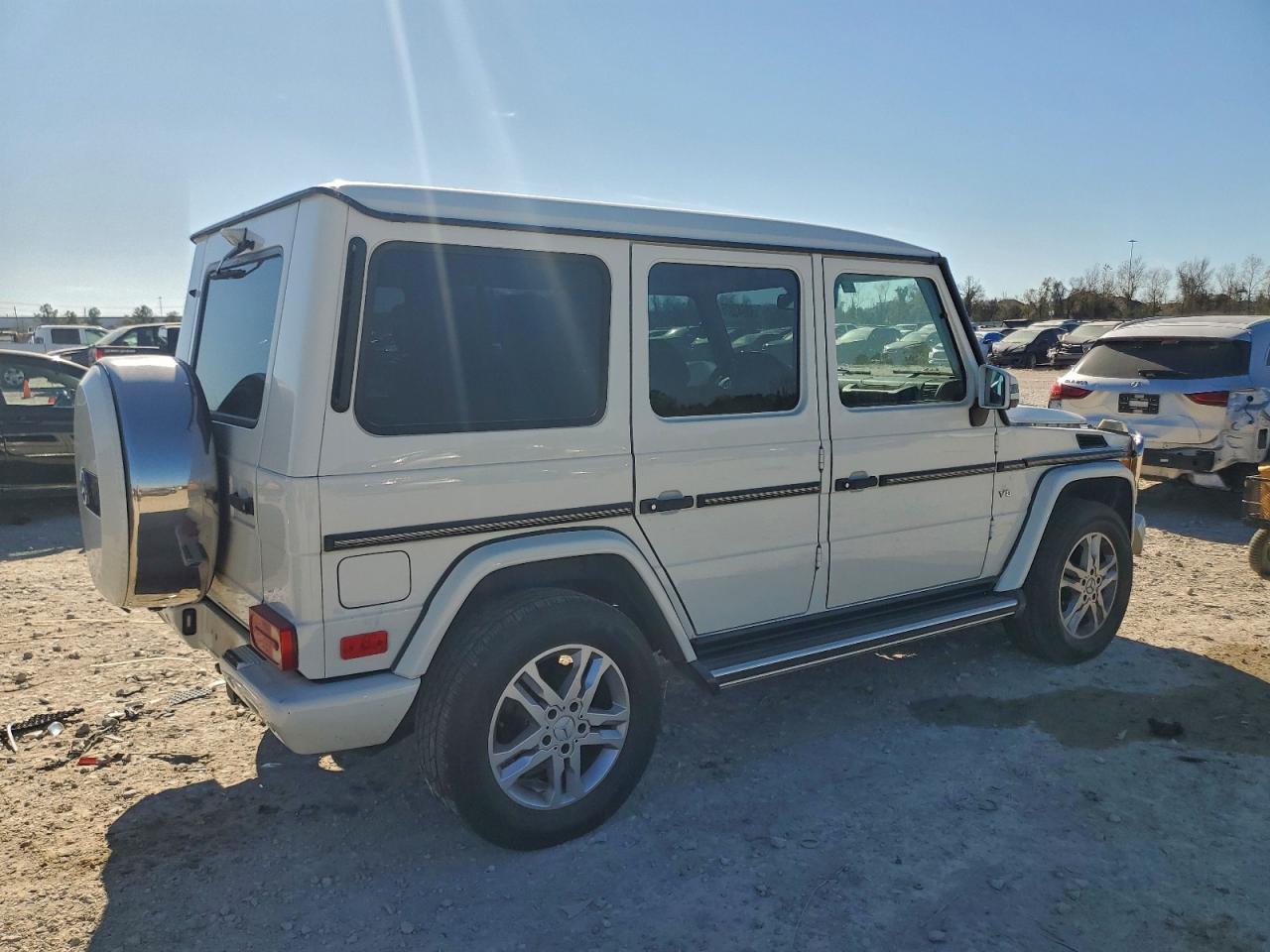 2013 Mercedes-benz G 550 Белый vin: WDCYC3HF1DX210828