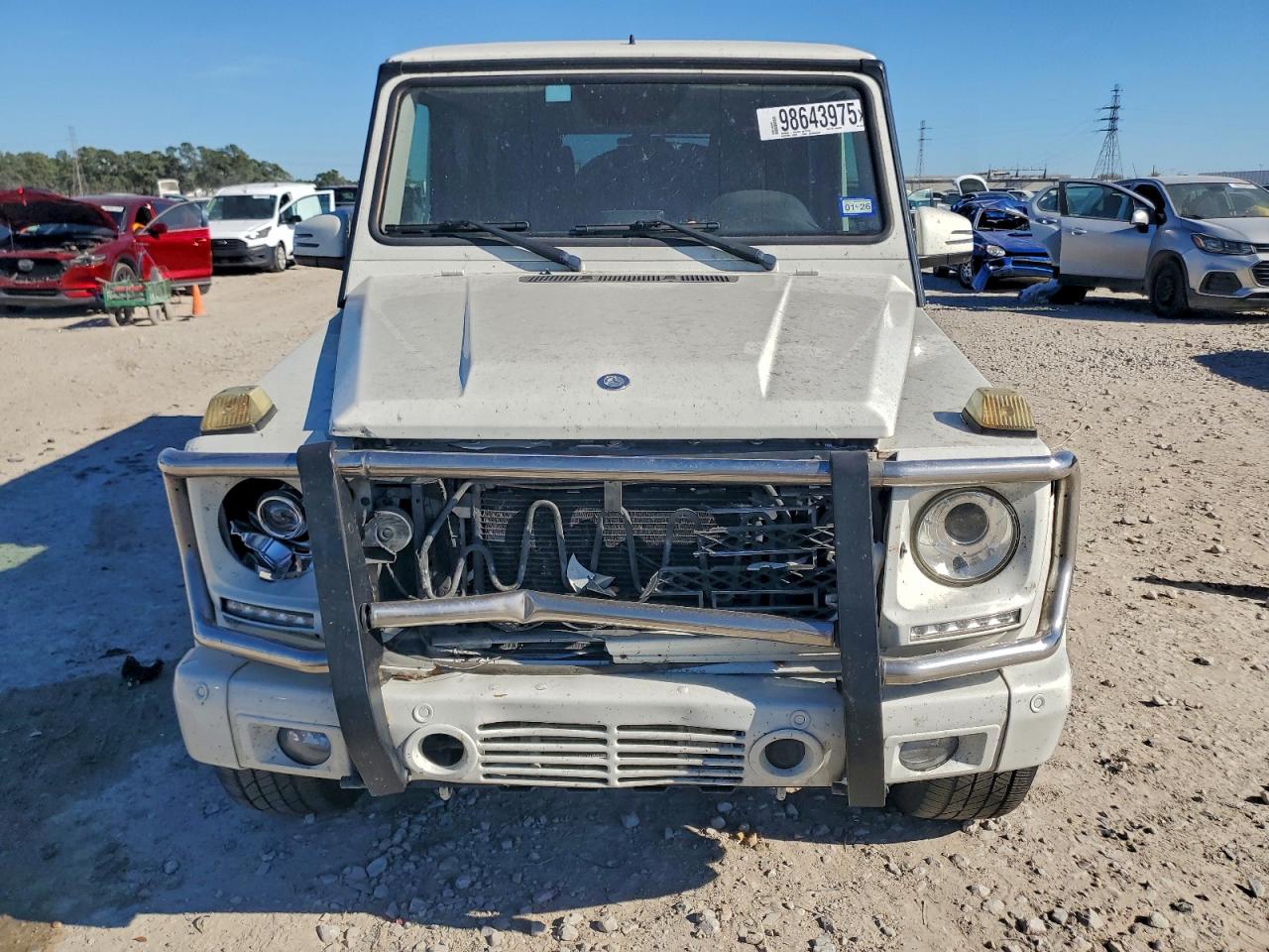2013 Mercedes-benz G 550 Белый vin: WDCYC3HF1DX210828