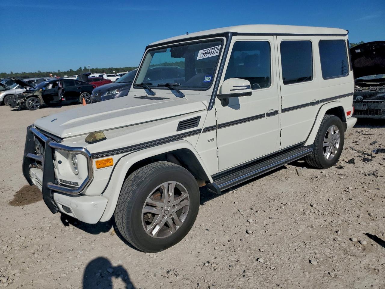2013 Mercedes-benz G 550 Белый vin: WDCYC3HF1DX210828