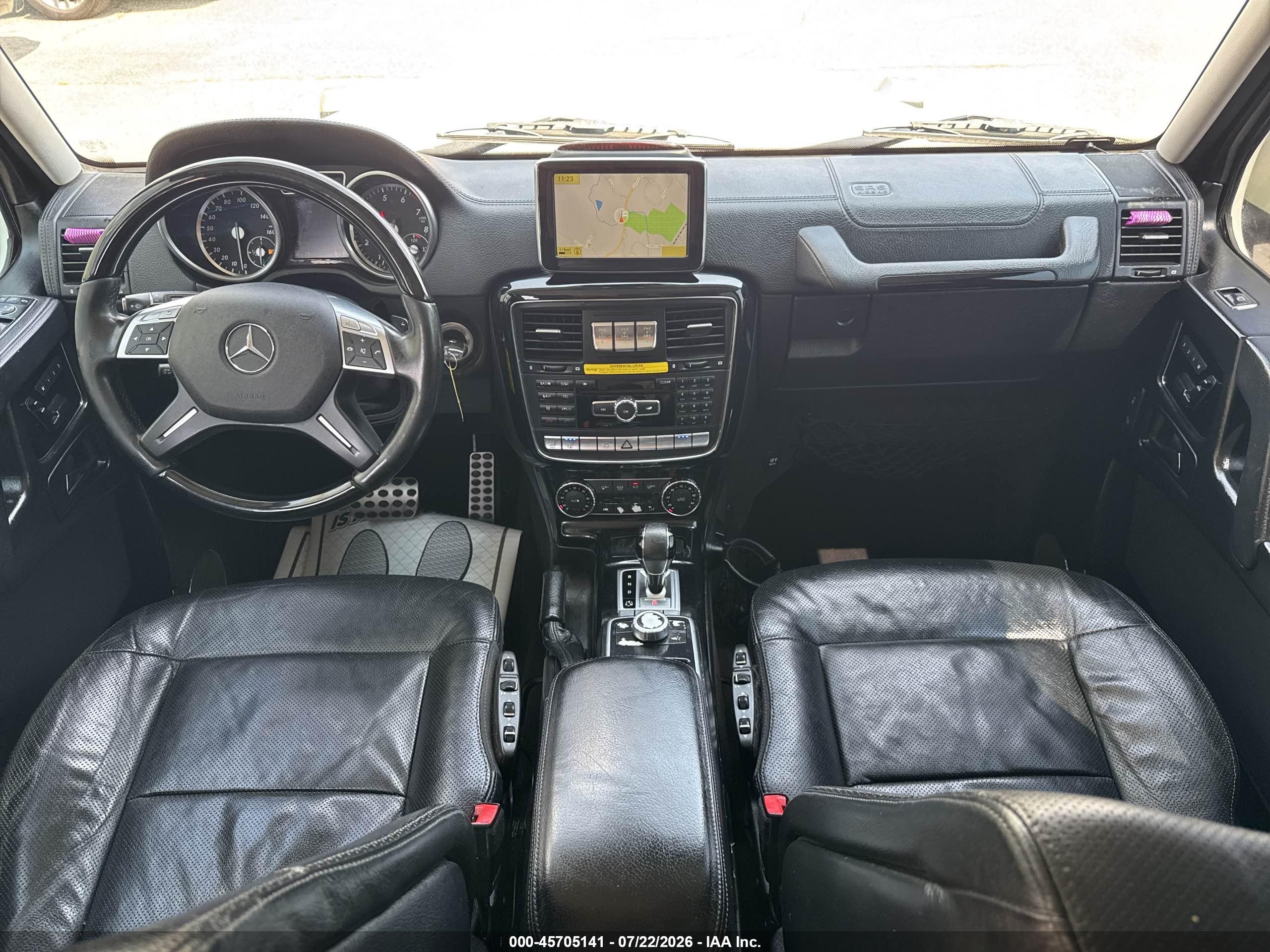 2013 Mercedes-benz G 550 4matic White vin: WDCYC3HF2DX200700