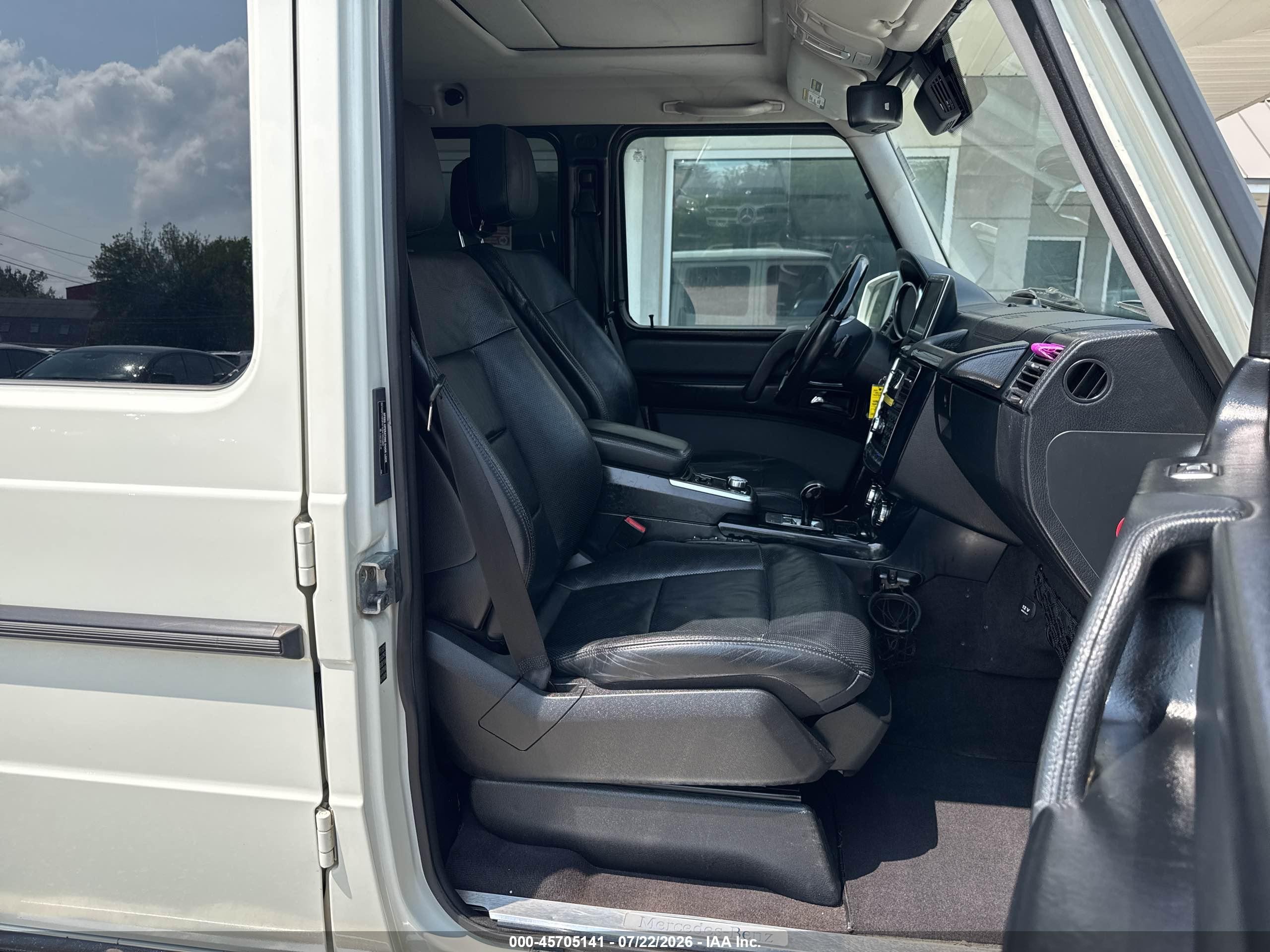 2013 Mercedes-benz G 550 4matic White vin: WDCYC3HF2DX200700