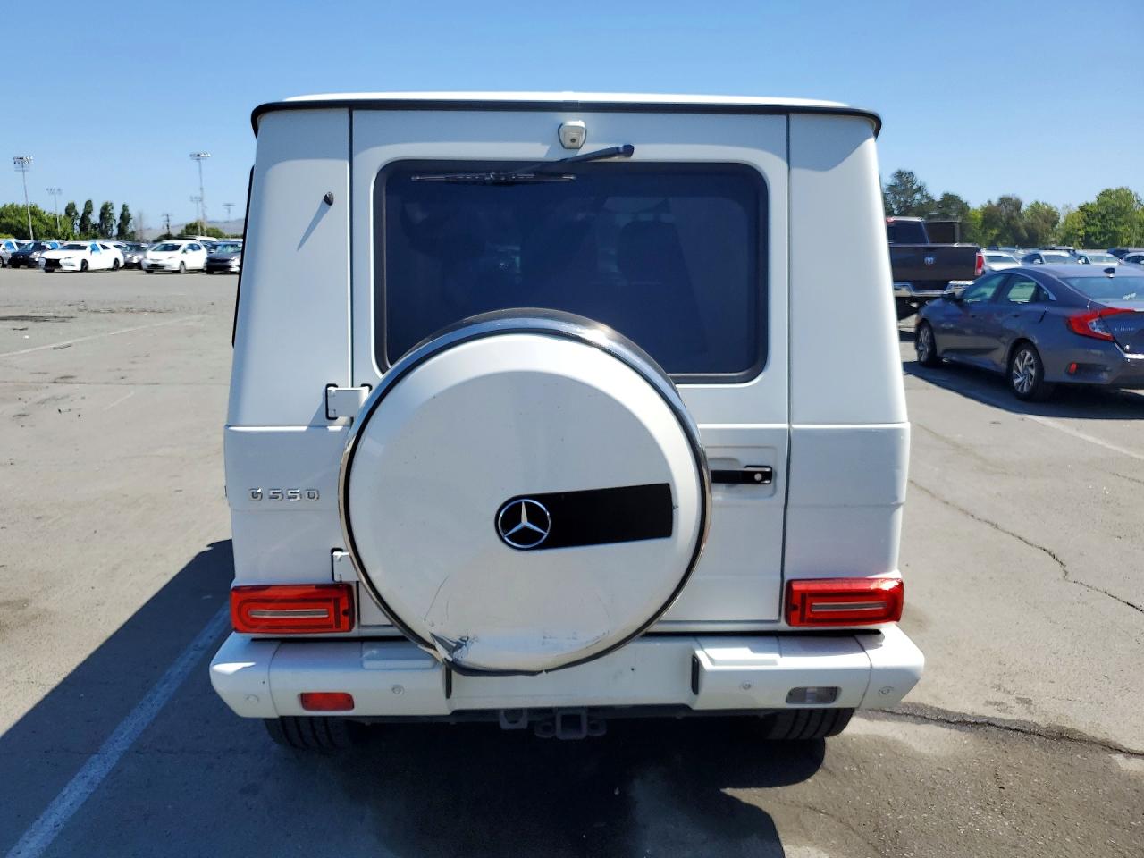 2013 Mercedes-benz G 550 Белый vin: WDCYC3HF2DX213995