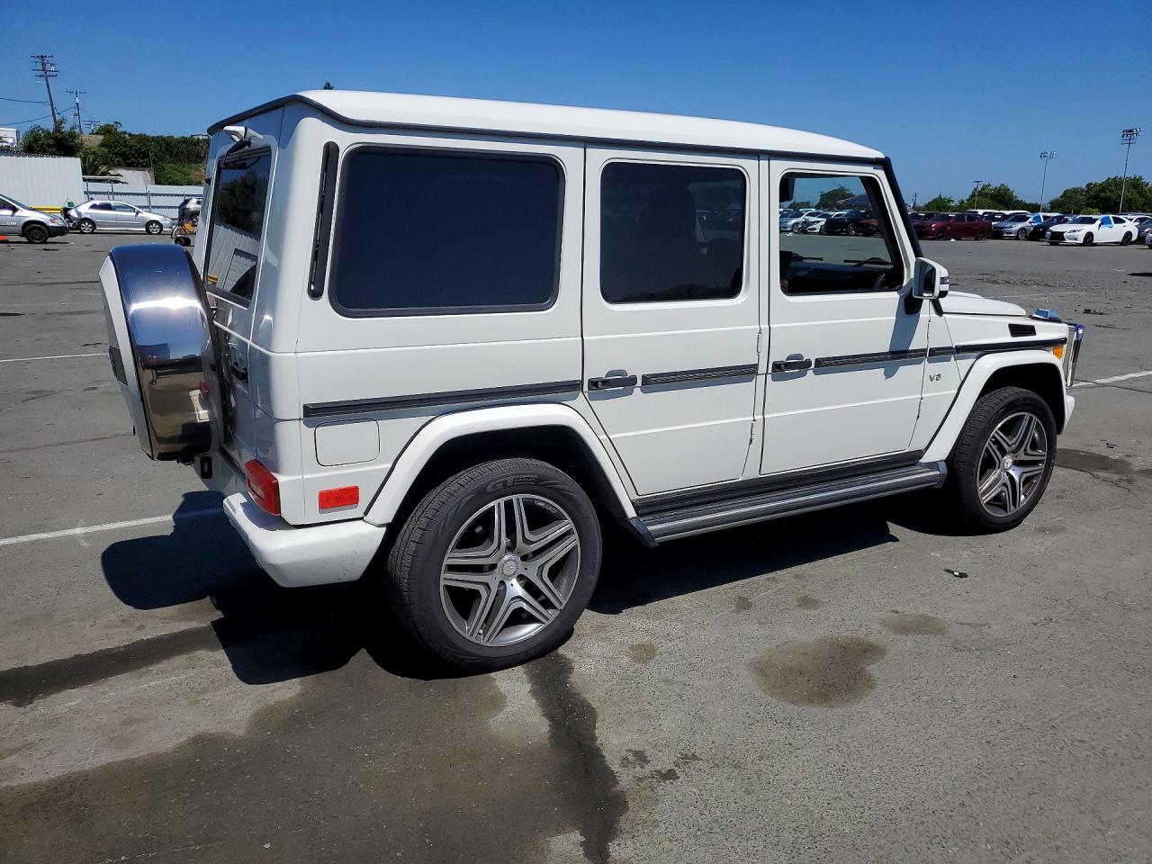 2013 Mercedes-benz G 550 Белый vin: WDCYC3HF2DX213995