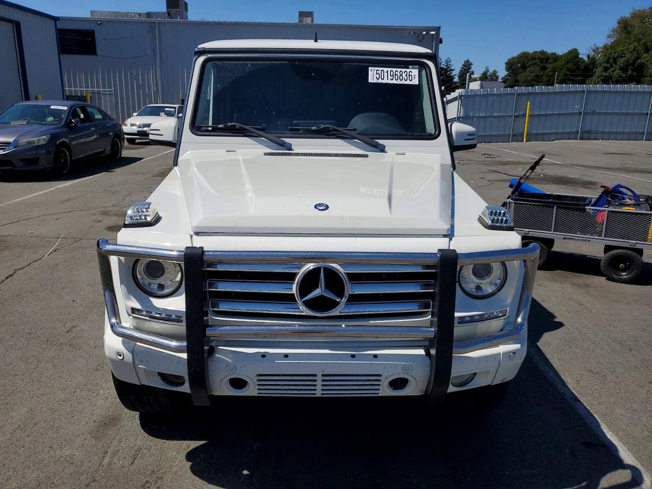 2013 Mercedes-benz G 550 Белый vin: WDCYC3HF2DX213995