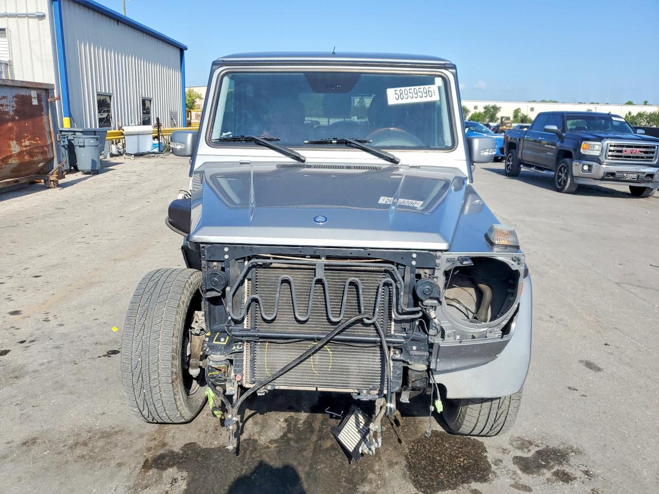 2011 Mercedes-benz G 550 Gray vin: WDCYC3HF3BX190479