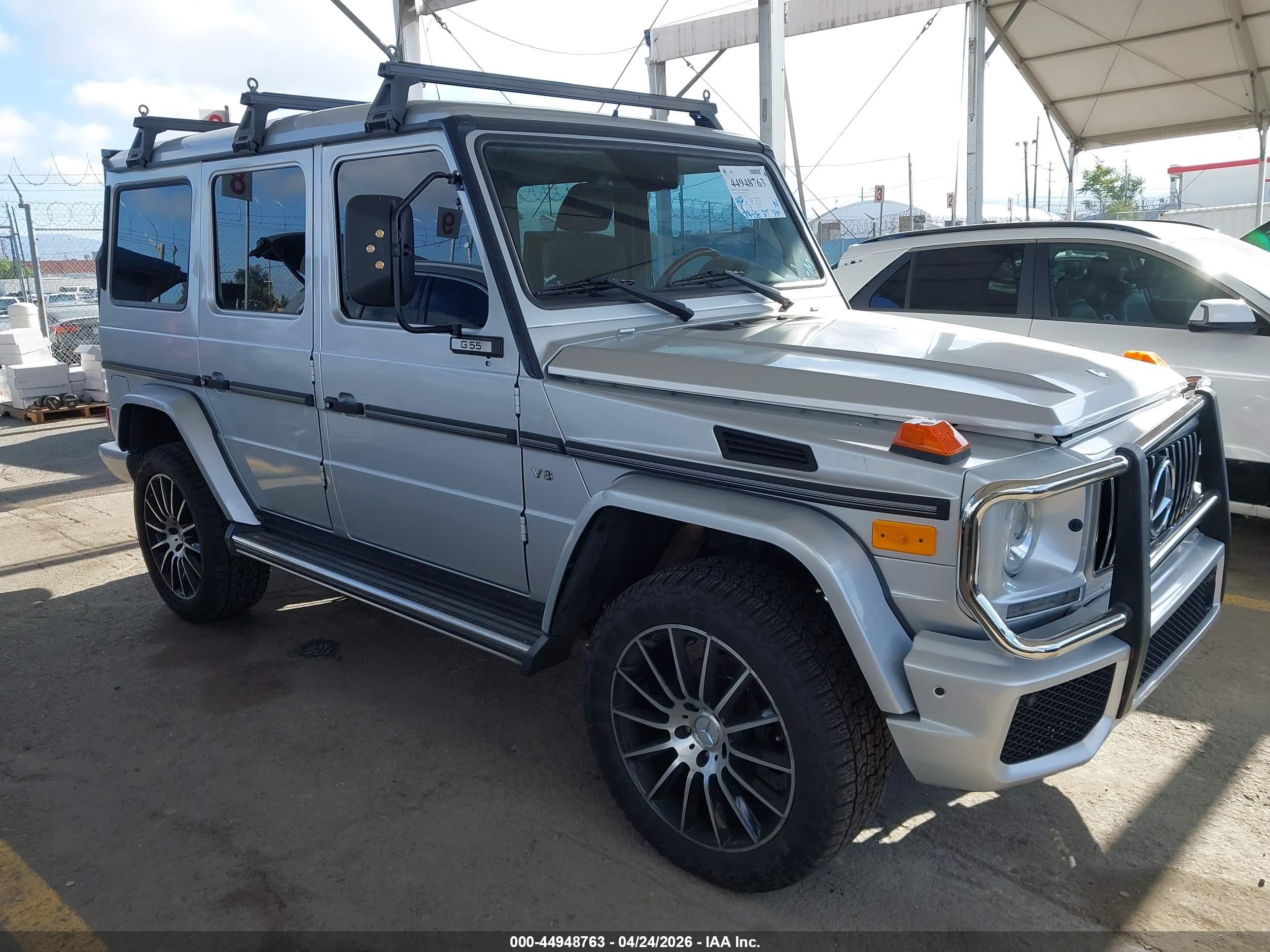 2010 Mercedes-benz G 550 4matic Silver vin: WDCYC3HF4AX183510