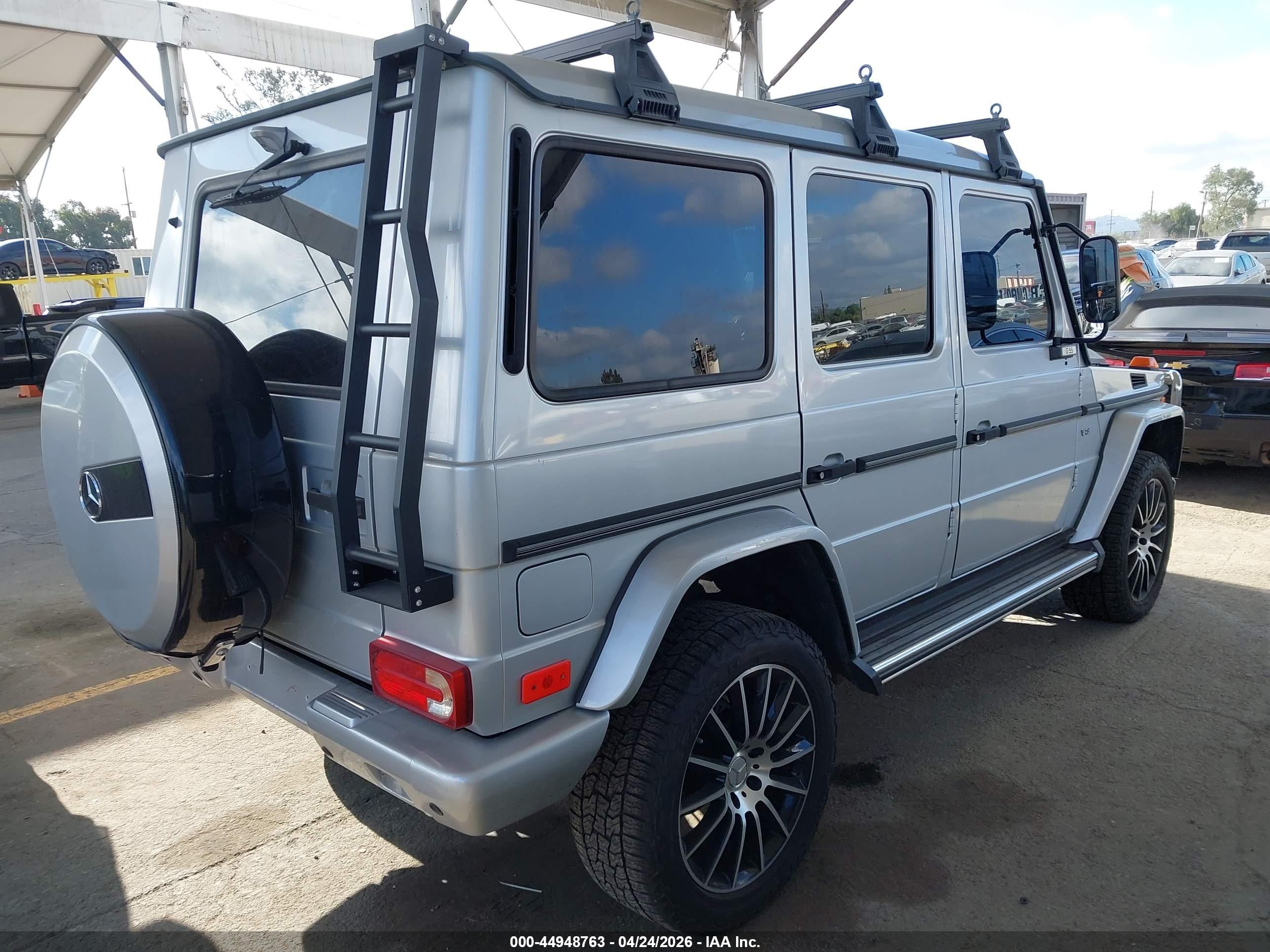 2010 Mercedes-benz G 550 4matic Silver vin: WDCYC3HF4AX183510