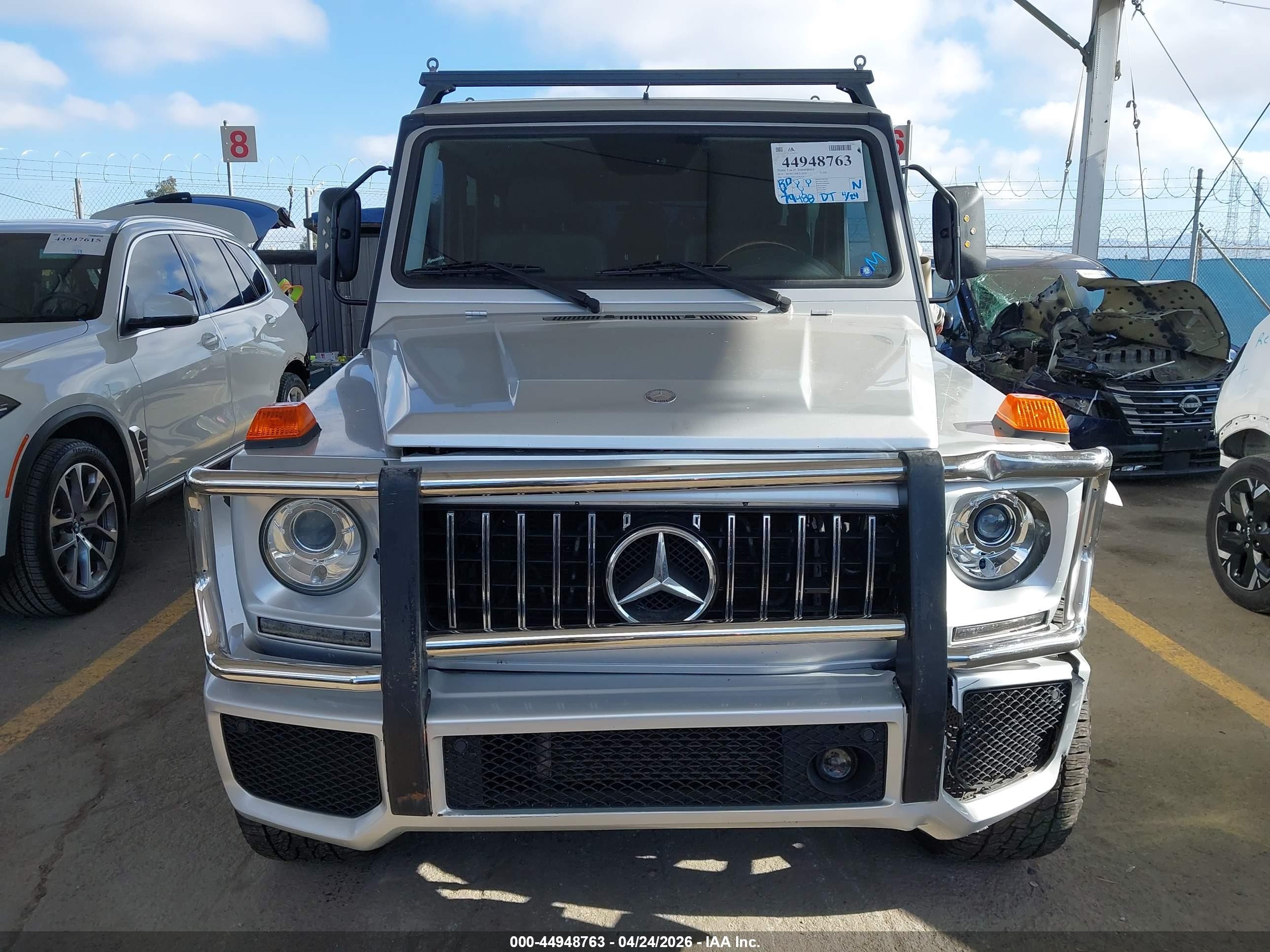2010 Mercedes-benz G 550 4matic Silver vin: WDCYC3HF4AX183510