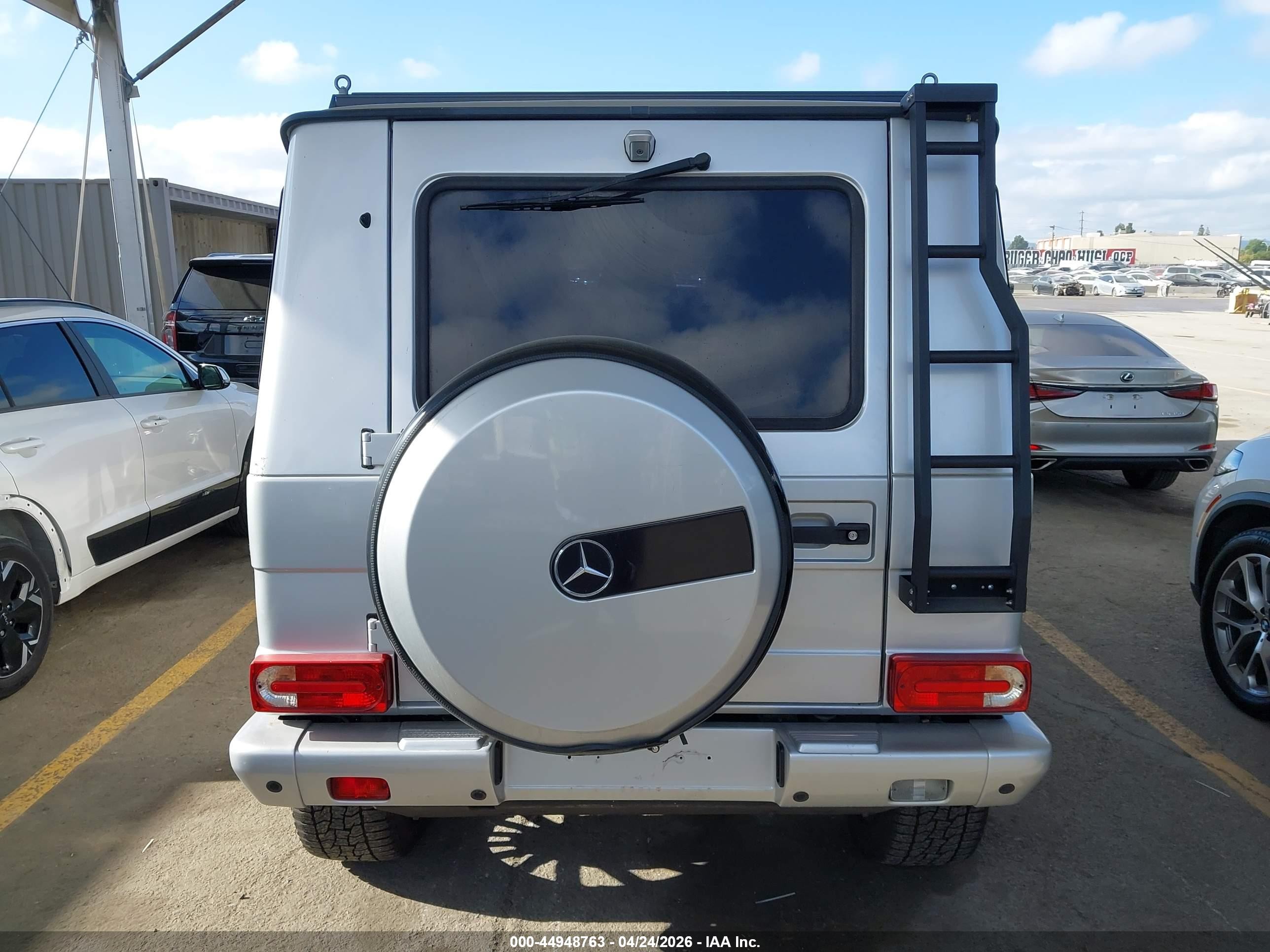 2010 Mercedes-benz G 550 4matic Silver vin: WDCYC3HF4AX183510