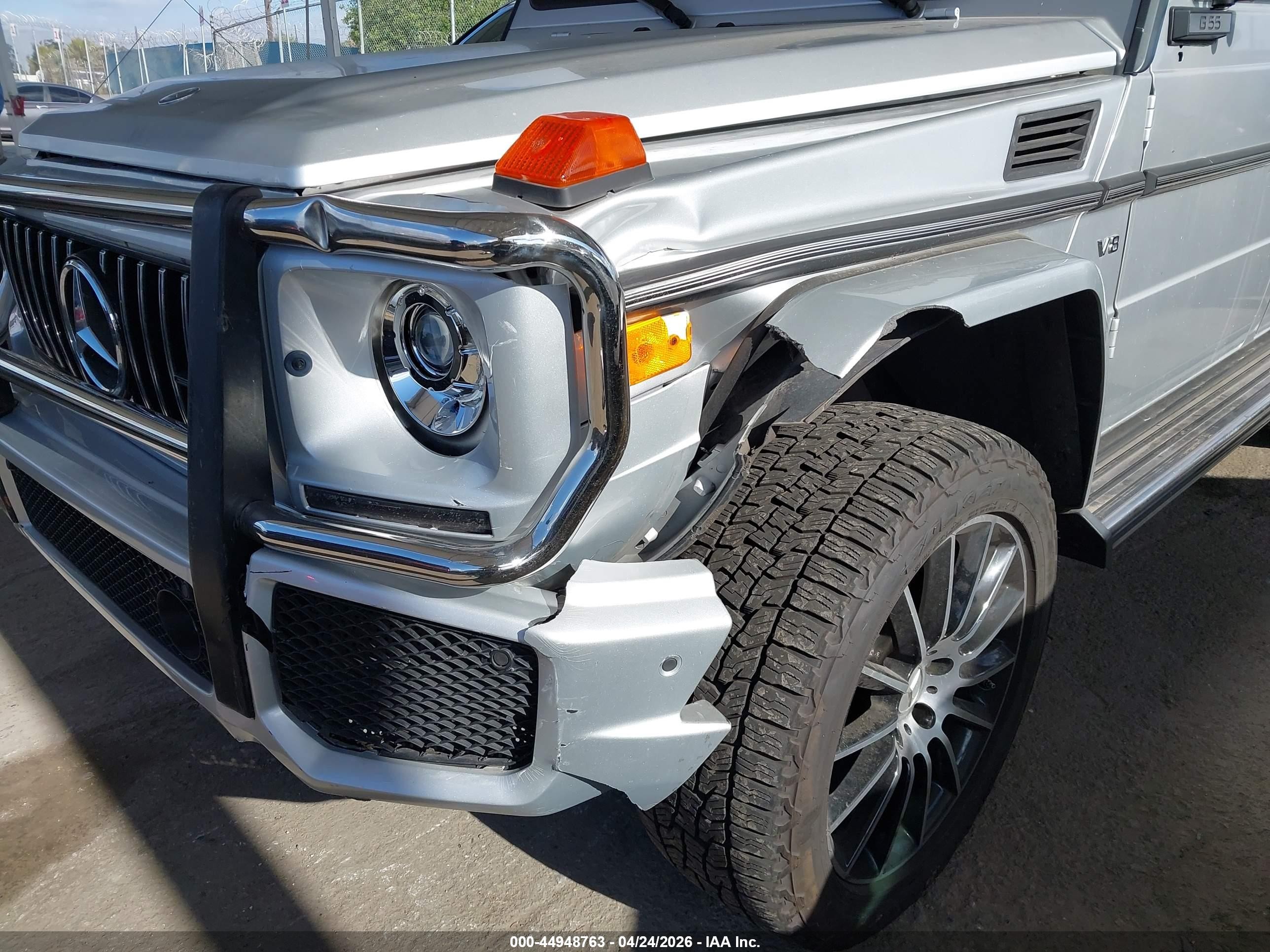 2010 Mercedes-benz G 550 4matic Silver vin: WDCYC3HF4AX183510