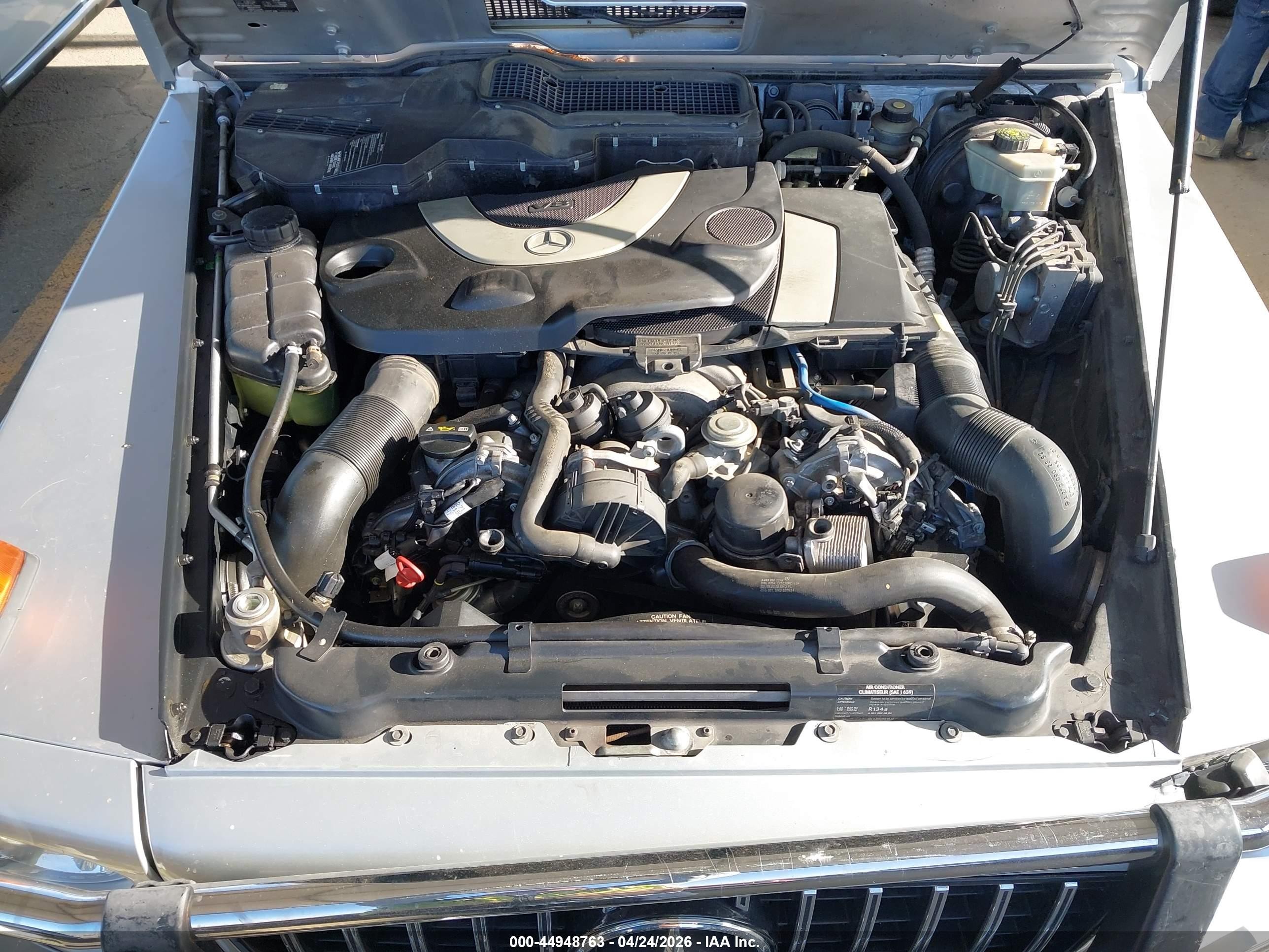 2010 Mercedes-benz G 550 4matic Silver vin: WDCYC3HF4AX183510