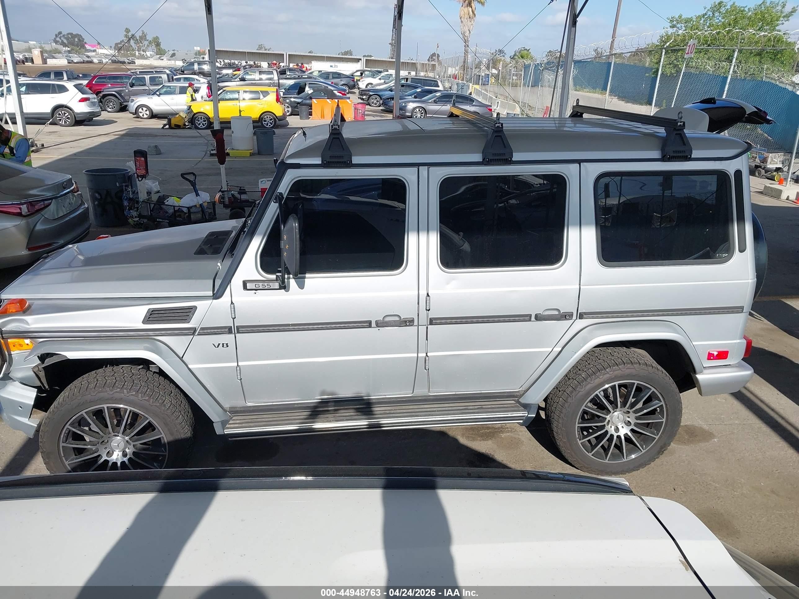 2010 Mercedes-benz G 550 4matic Silver vin: WDCYC3HF4AX183510