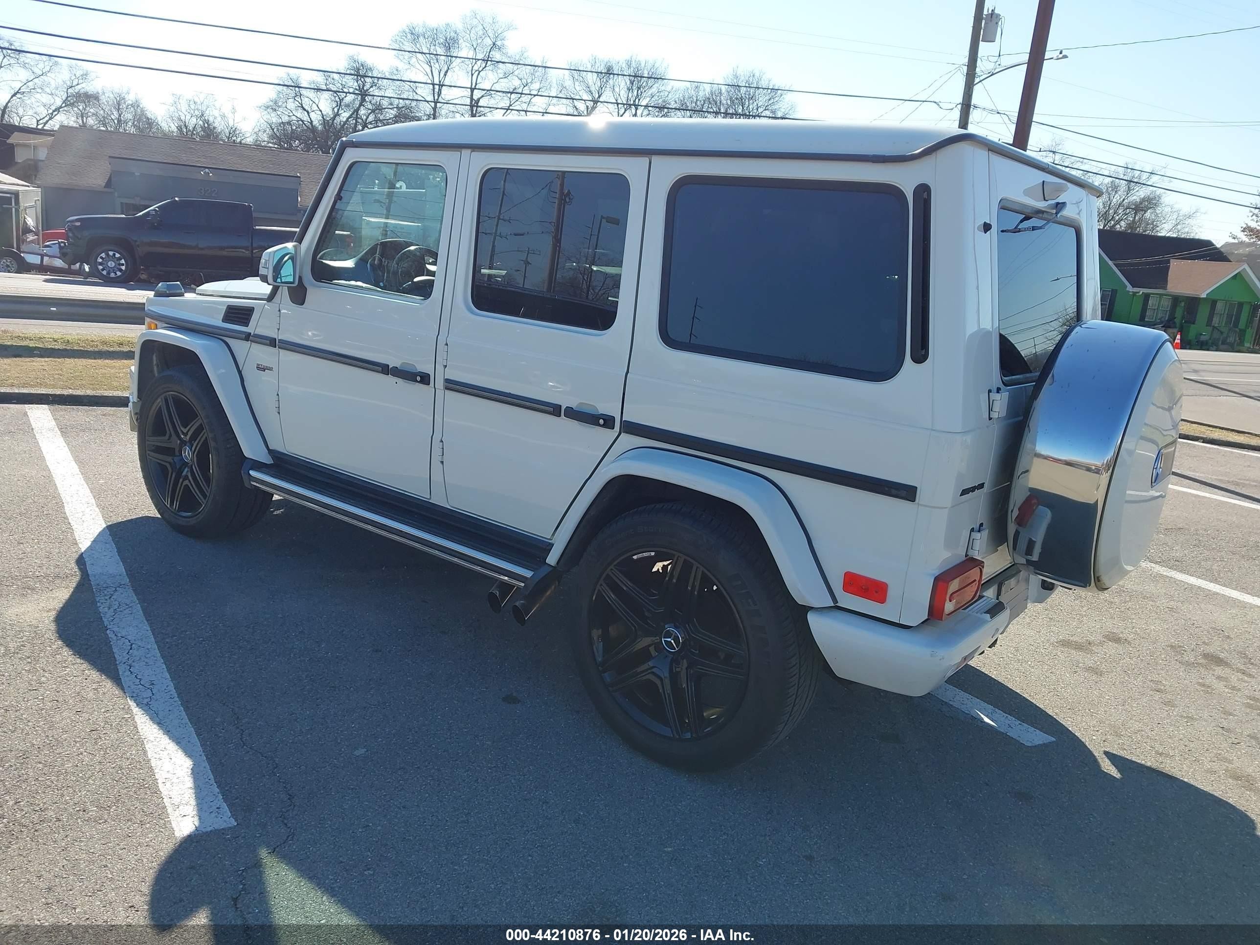 2013 Mercedes-benz G 550 4matic White vin: WDCYC3HF4DX202027