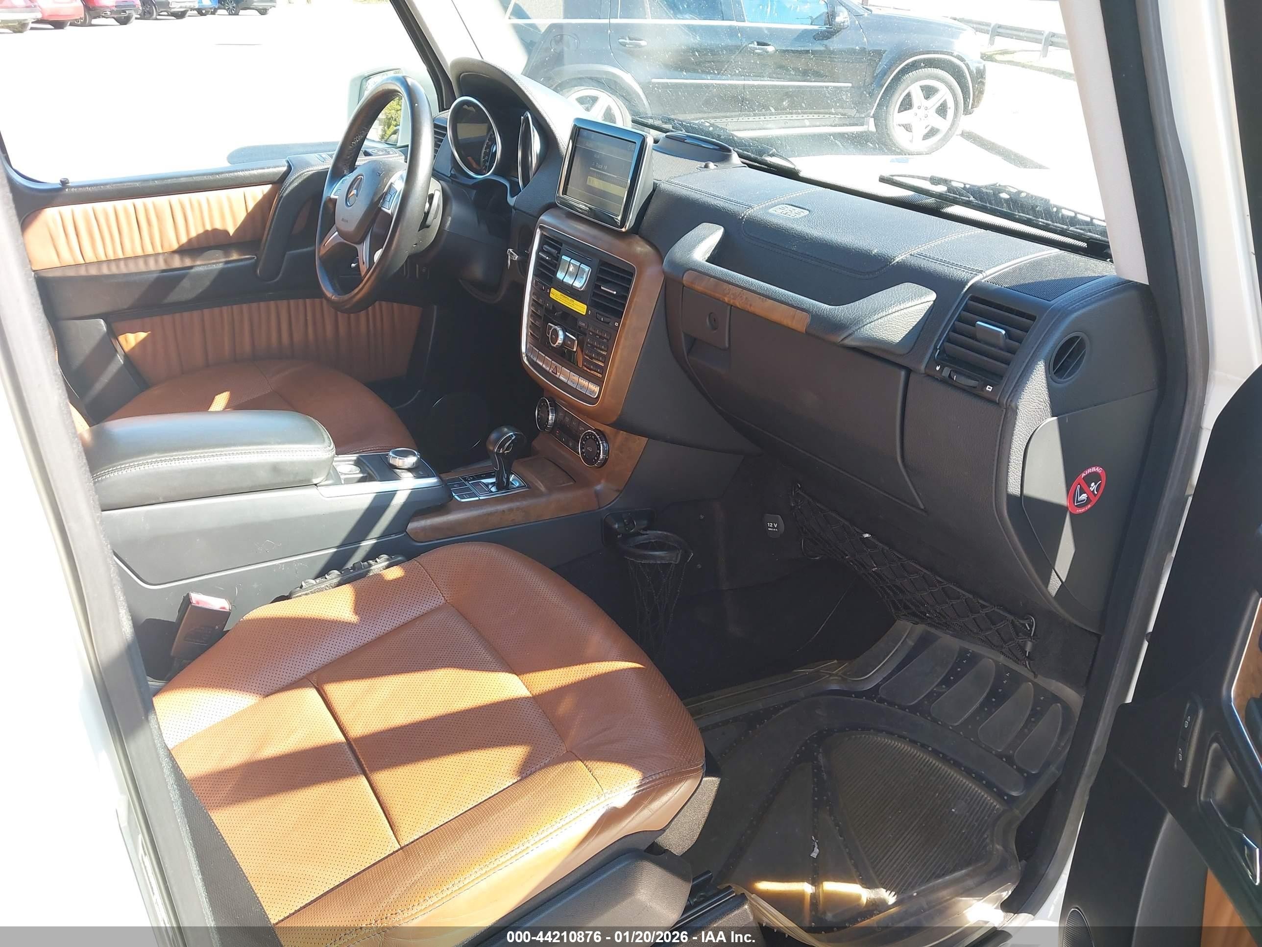 2013 Mercedes-benz G 550 4matic White vin: WDCYC3HF4DX202027