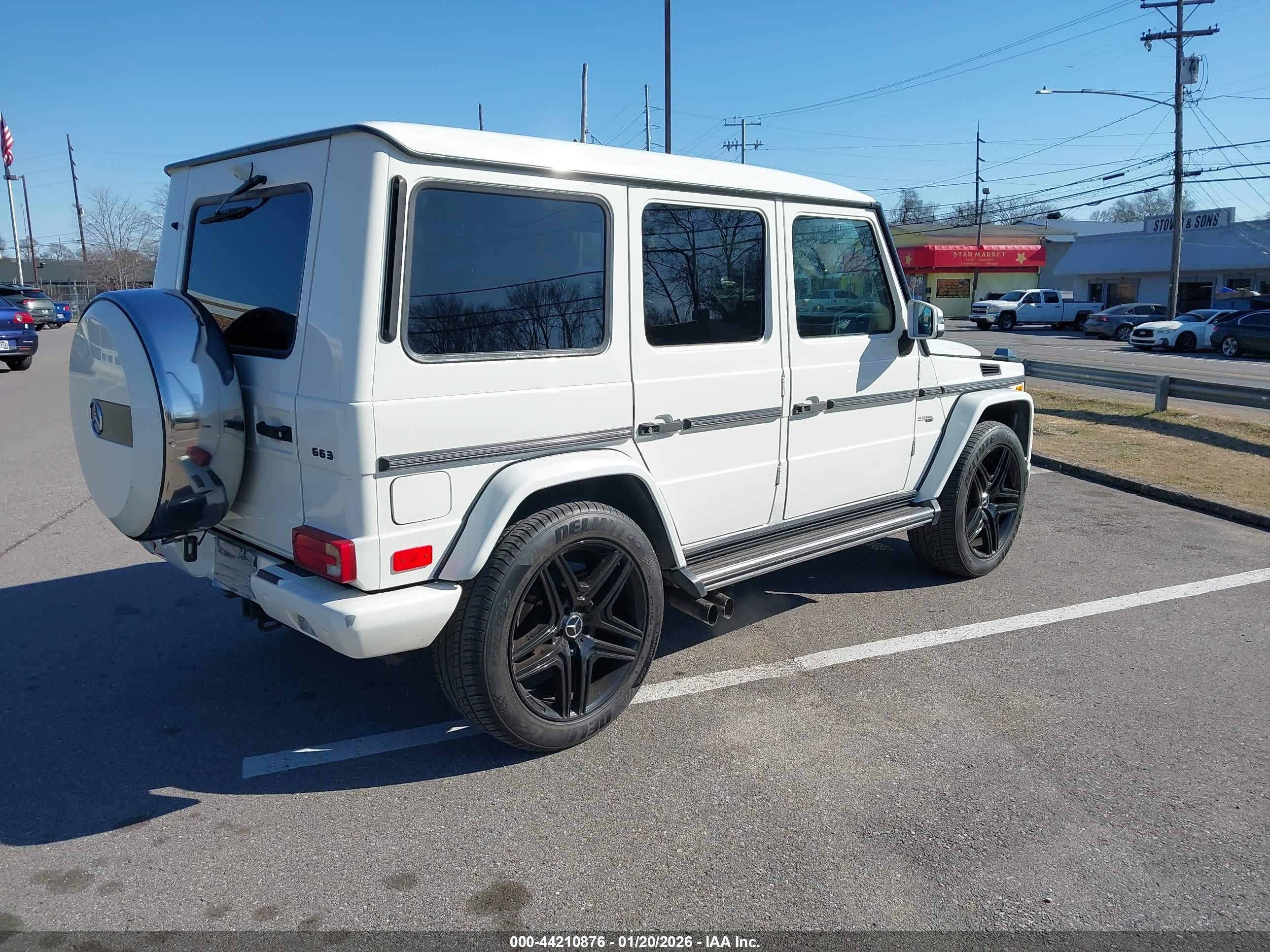2013 Mercedes-benz G 550 4matic White vin: WDCYC3HF4DX202027