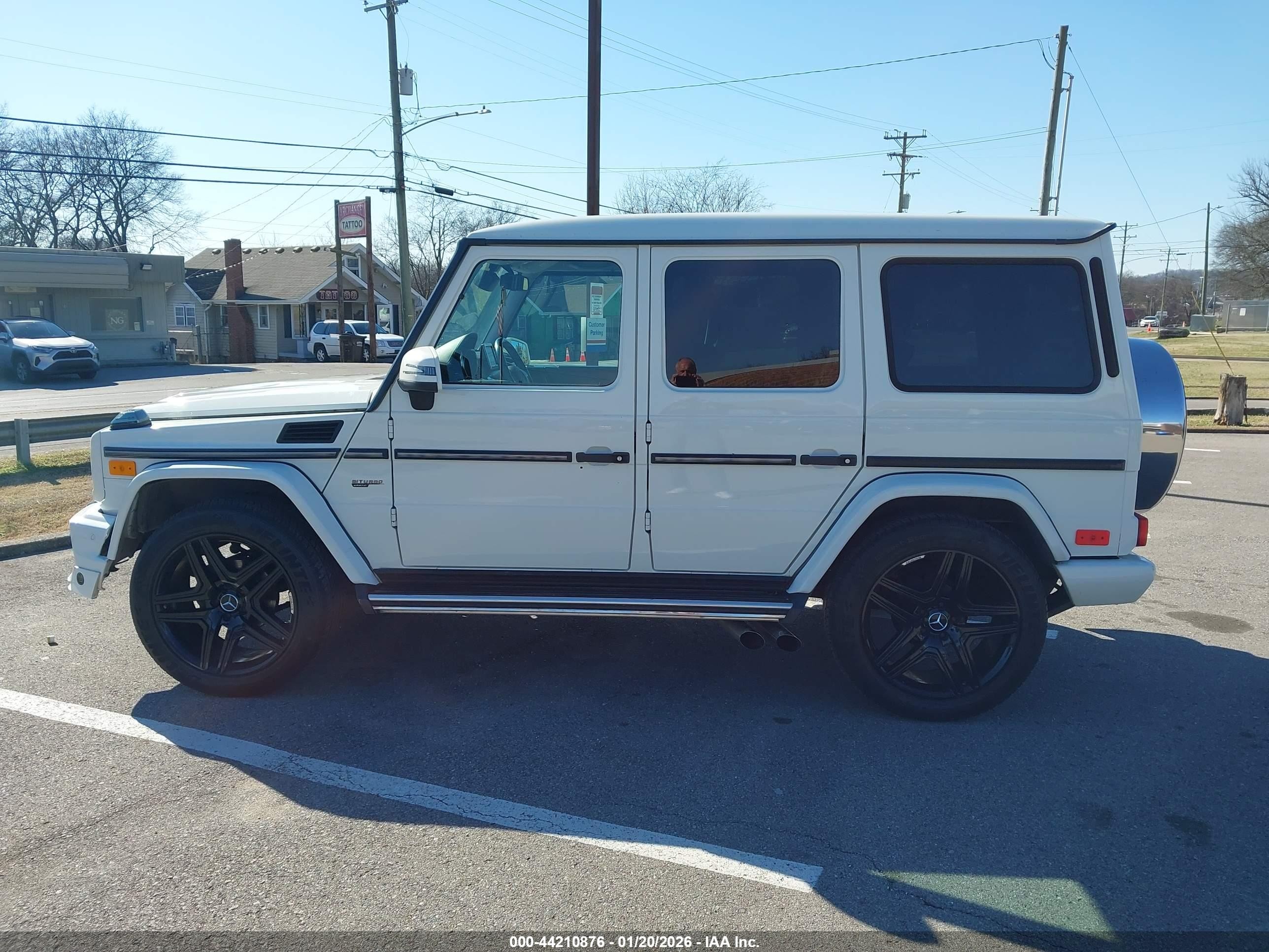 2013 Mercedes-benz G 550 4matic White vin: WDCYC3HF4DX202027