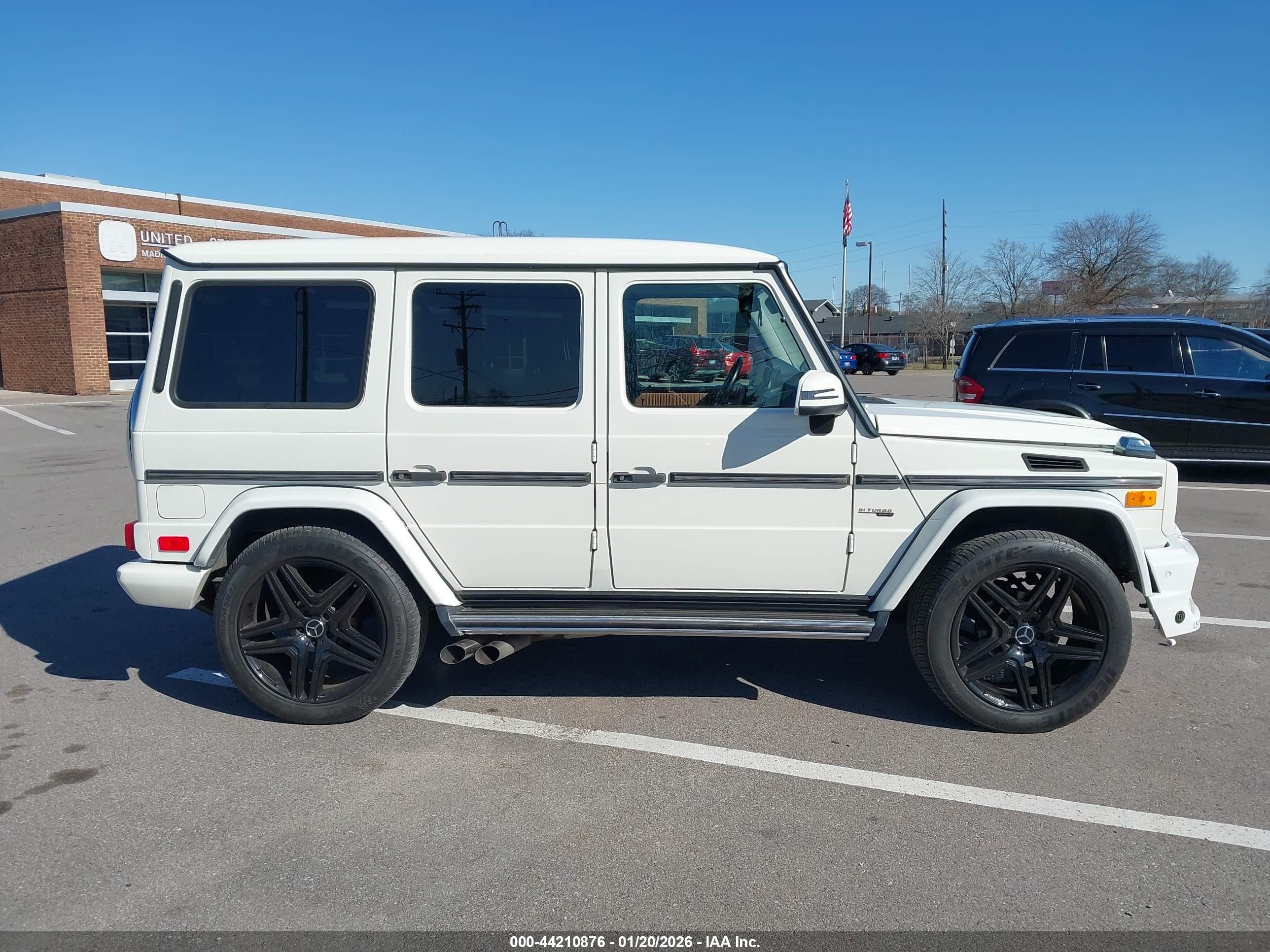 2013 Mercedes-benz G 550 4matic White vin: WDCYC3HF4DX202027