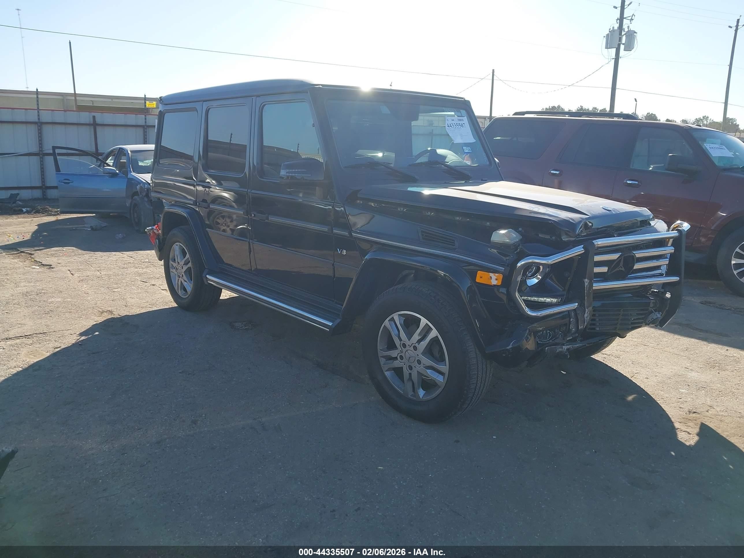 2013 Mercedes-benz G 550 4matic Black vin: WDCYC3HF5DX202313