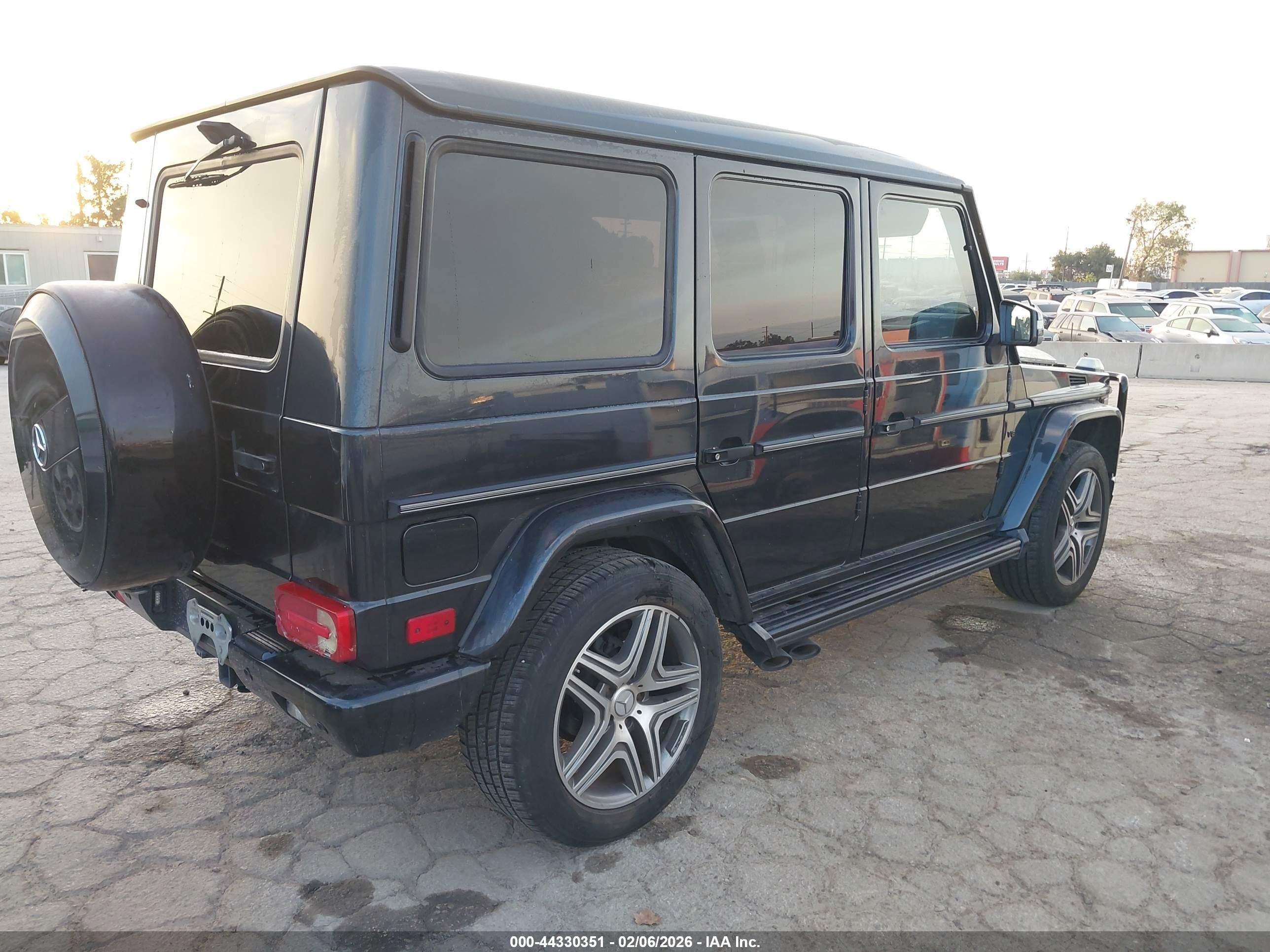 2013 Mercedes-benz G 550 4matic Black vin: WDCYC3HF5DX202490