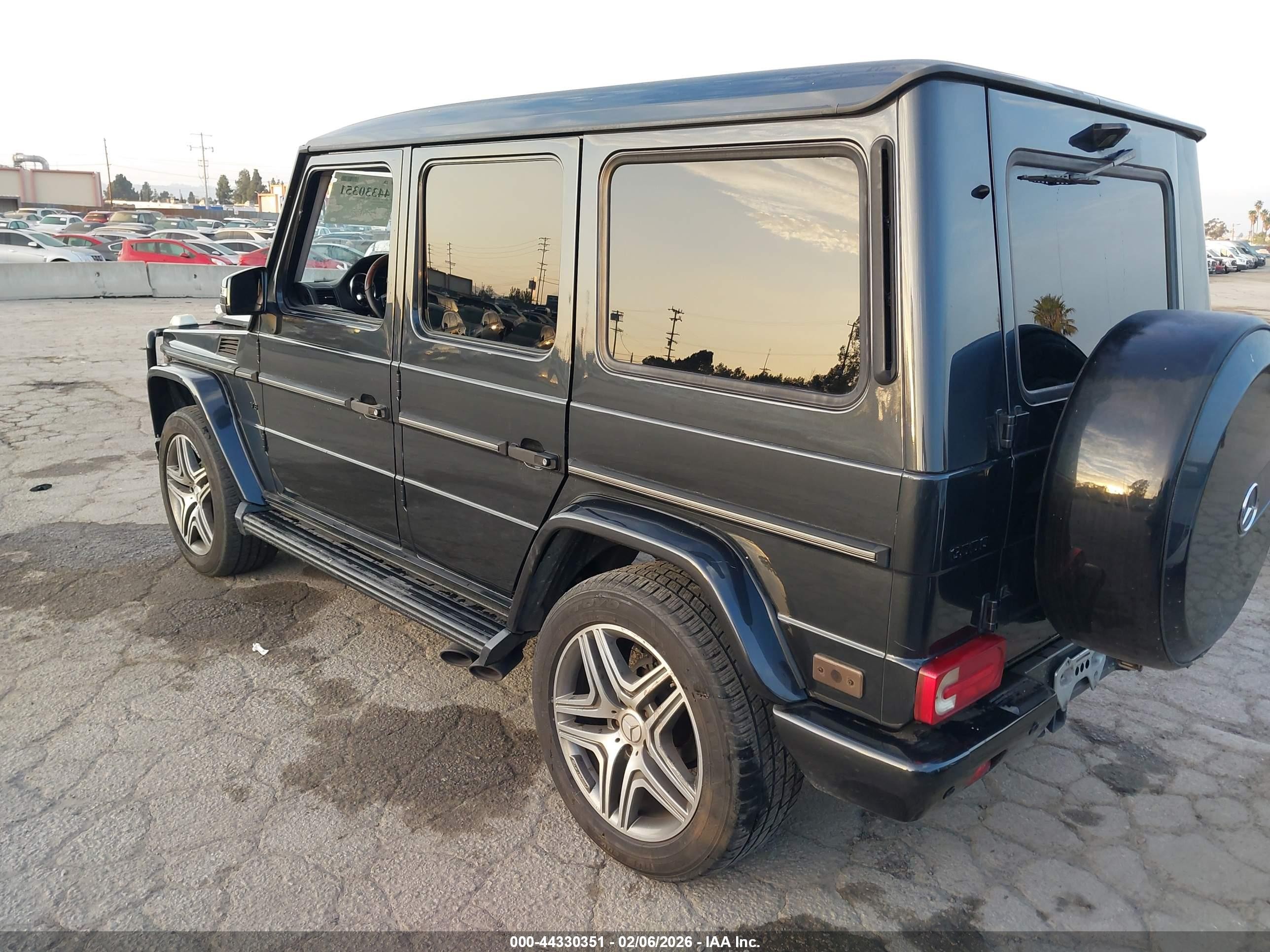 2013 Mercedes-benz G 550 4matic Black vin: WDCYC3HF5DX202490