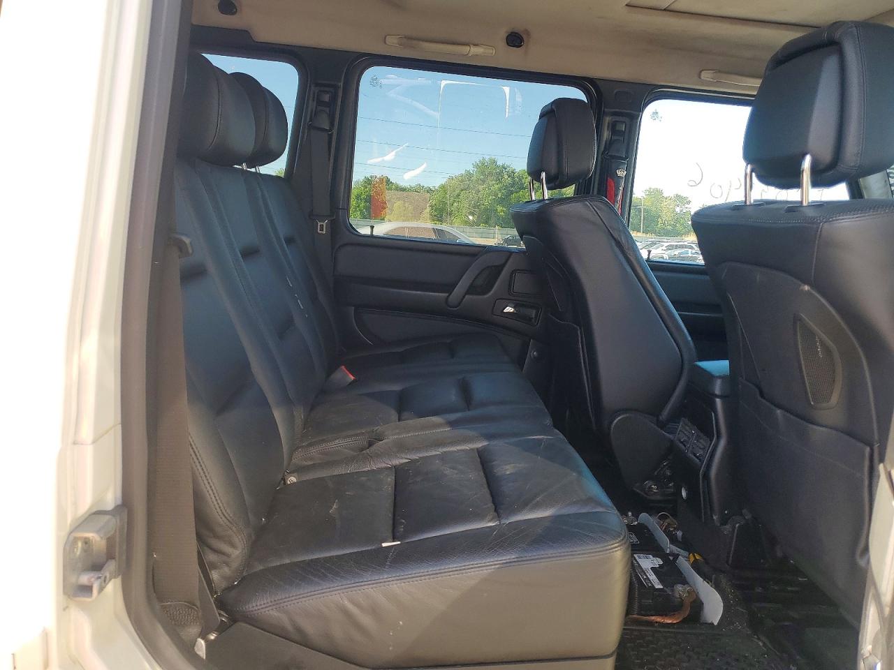 2011 Mercedes-benz G 550 White vin: WDCYC3HF6BX190945