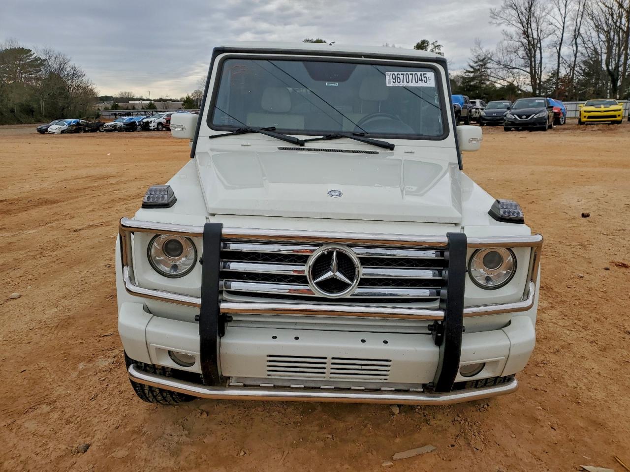2012 Mercedes-benz G 550 White vin: WDCYC3HF6CX196178