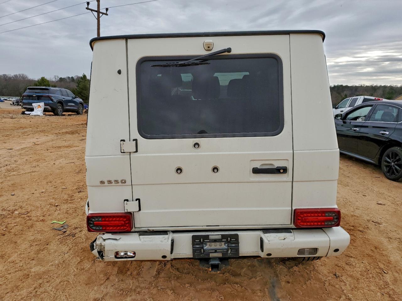 2012 Mercedes-benz G 550 White vin: WDCYC3HF6CX196178
