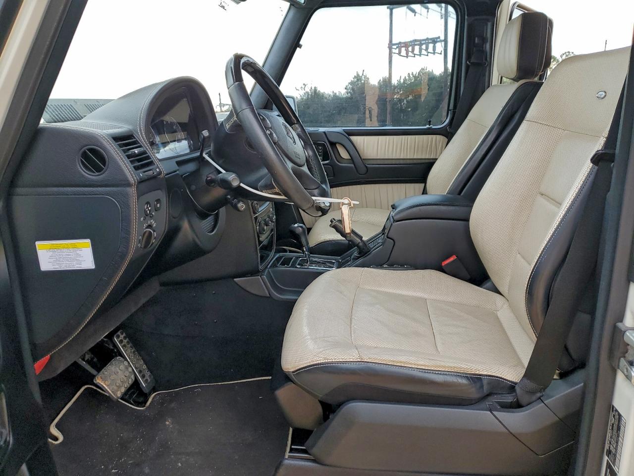 2012 Mercedes-benz G 550 White vin: WDCYC3HF6CX196178