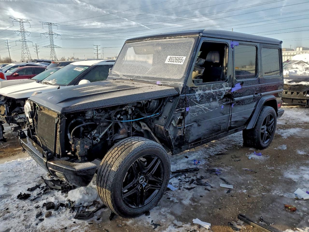 2012 Mercedes-benz G 550 Black vin: WDCYC3HF6CX196486